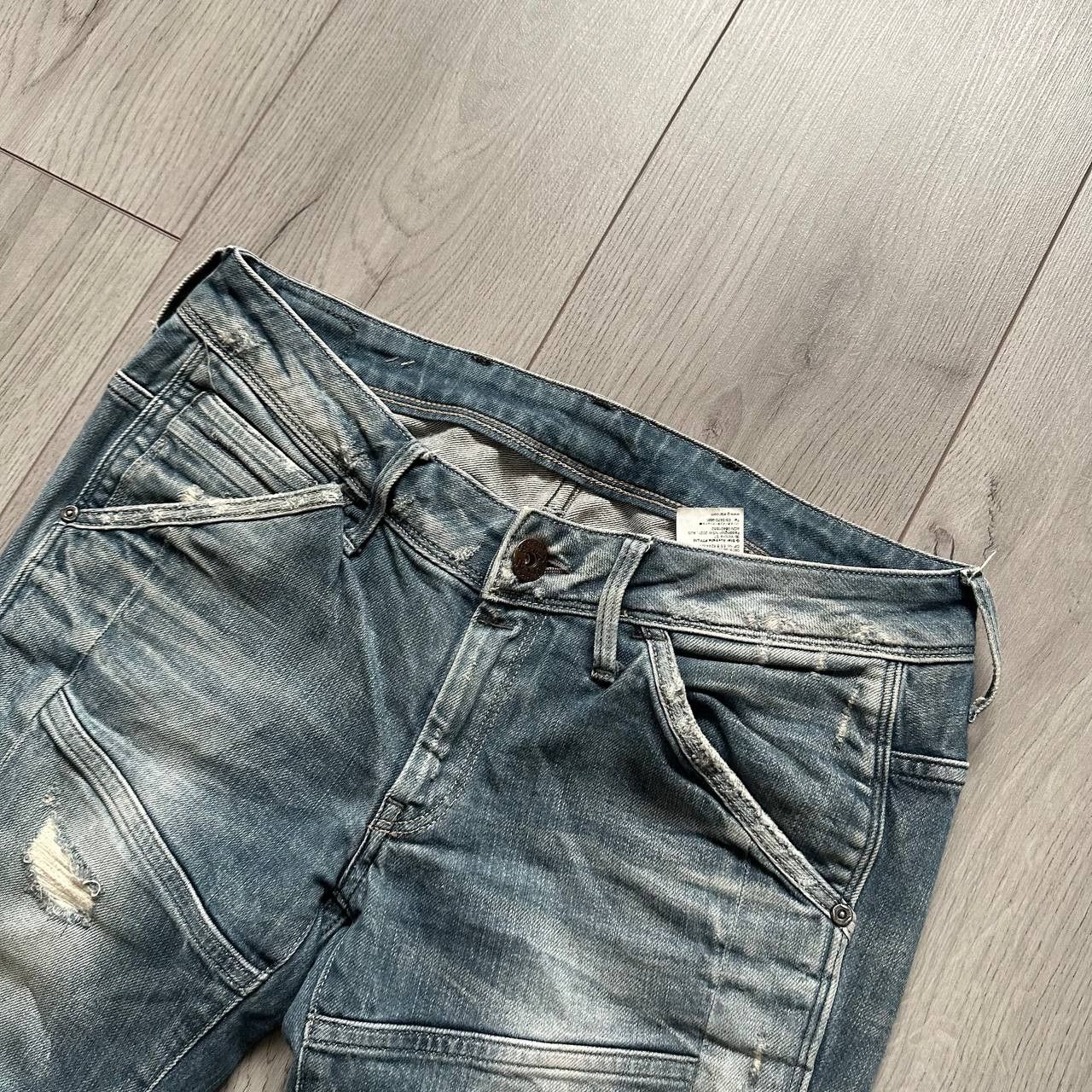 G-Star G Star Raw Knee Avant Garde Denim Jeans / Pants Size US 28 / EU 44 - 7 Thumbnail