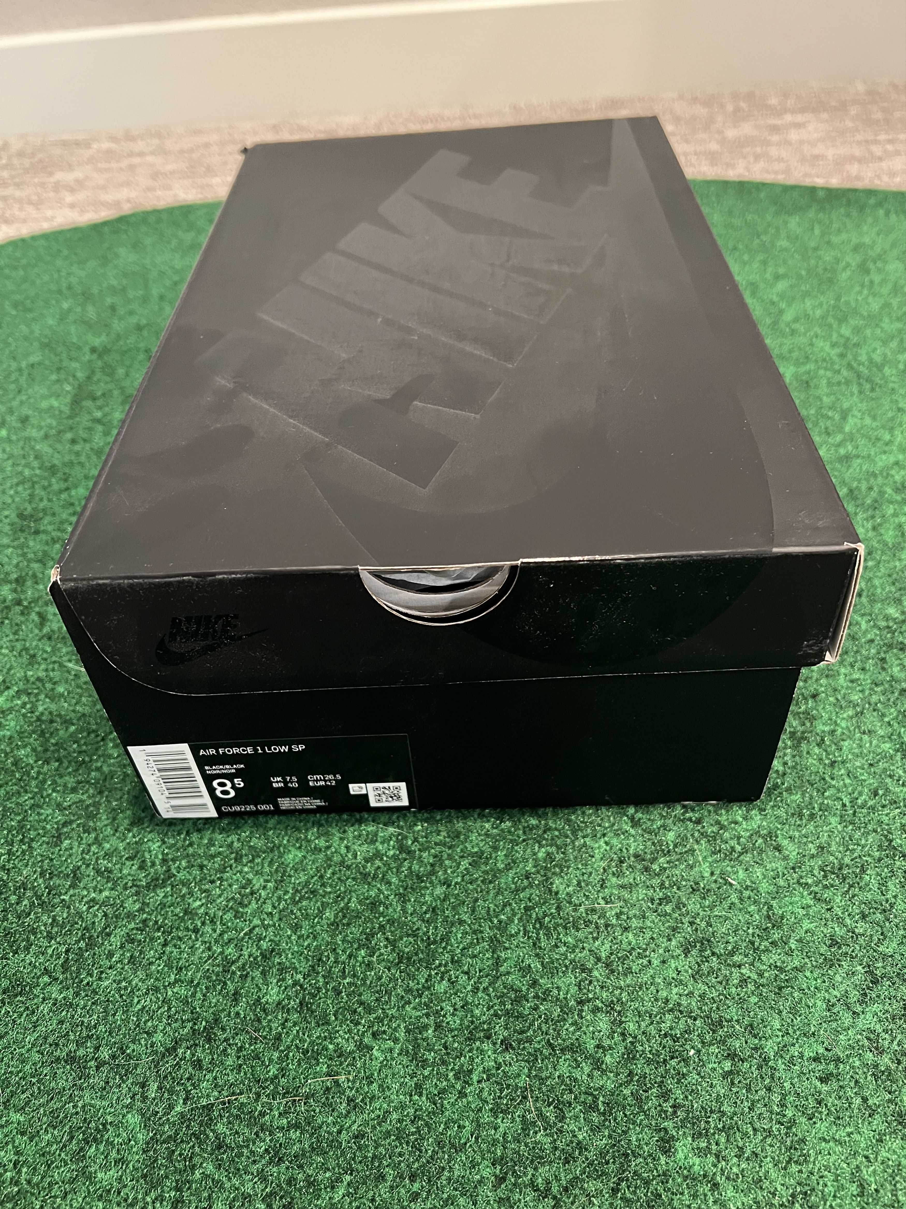 Nike × Supreme Supreme Nike Air Force One Low - Black Size US 8.5 / EU 41-42 - 2 Thumbnail