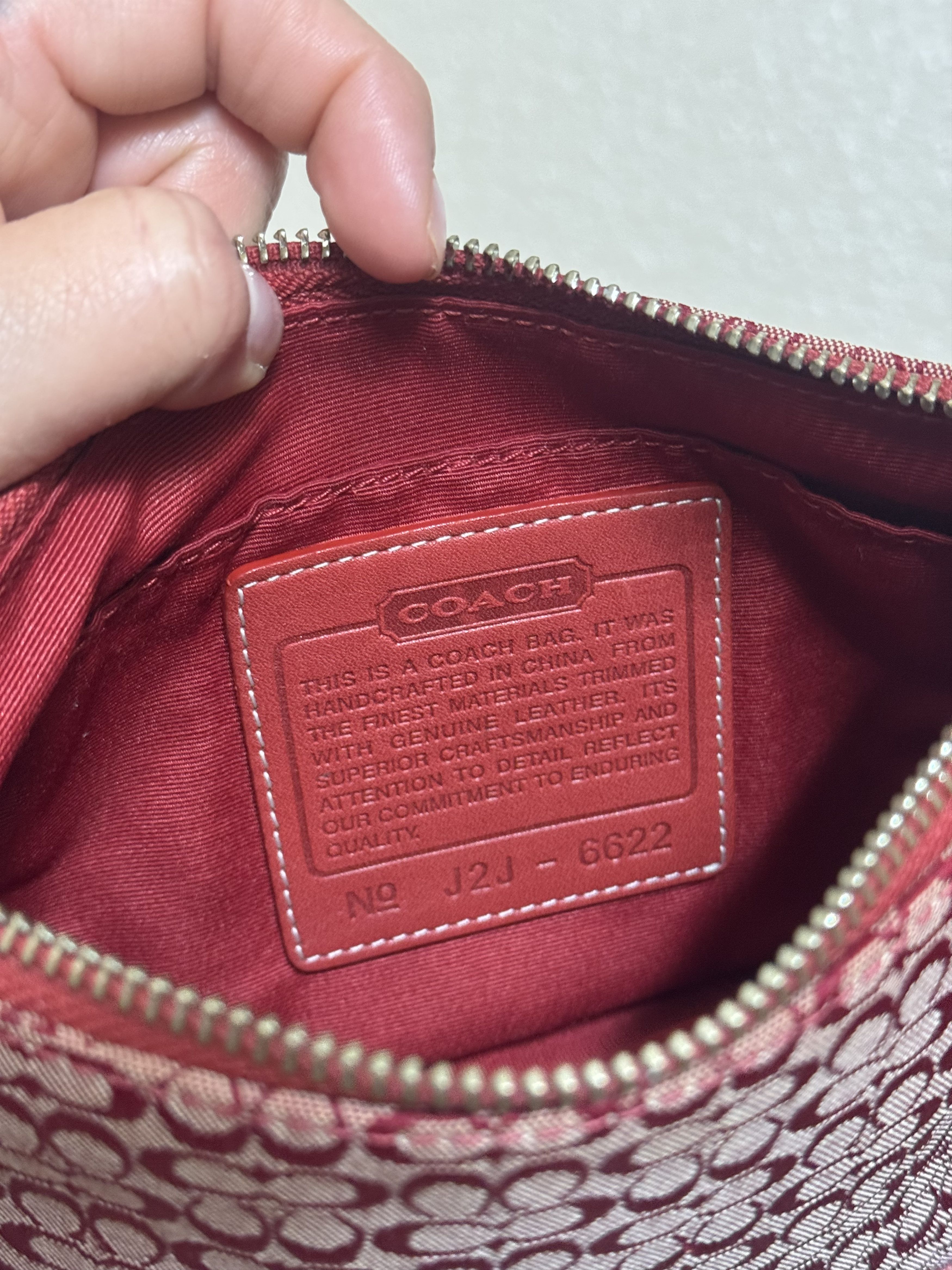 Coach Red small coach Demi shoulder bag Size ONE SIZE - 6 Thumbnail