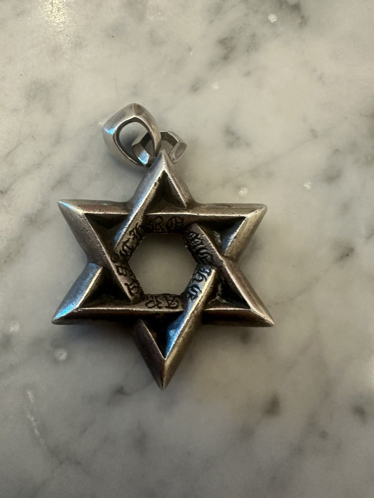Chrome Hearts Chrome Hearts Large Star of David Pendant Size ONE SIZE - 9 Thumbnail