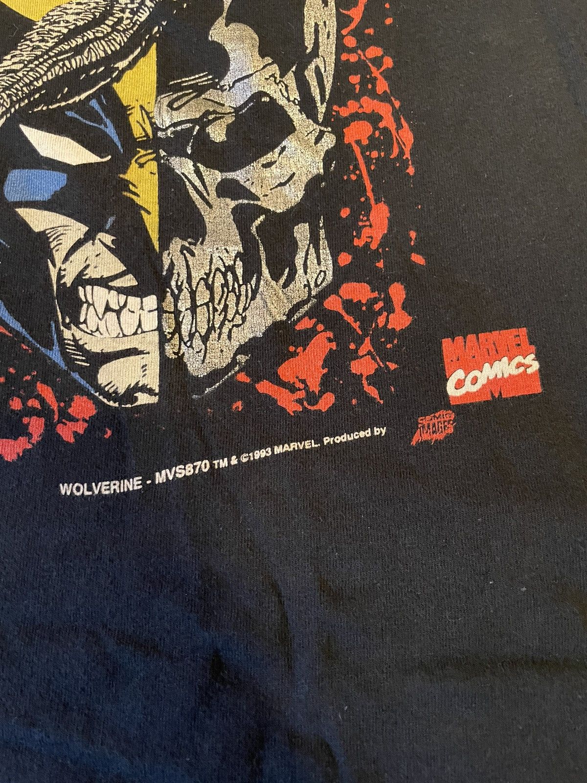 Marvel Comics Vintage 1993 Wolverine Marvel Comics Tee Size US M / EU 48-50 / 2 - 4 Thumbnail