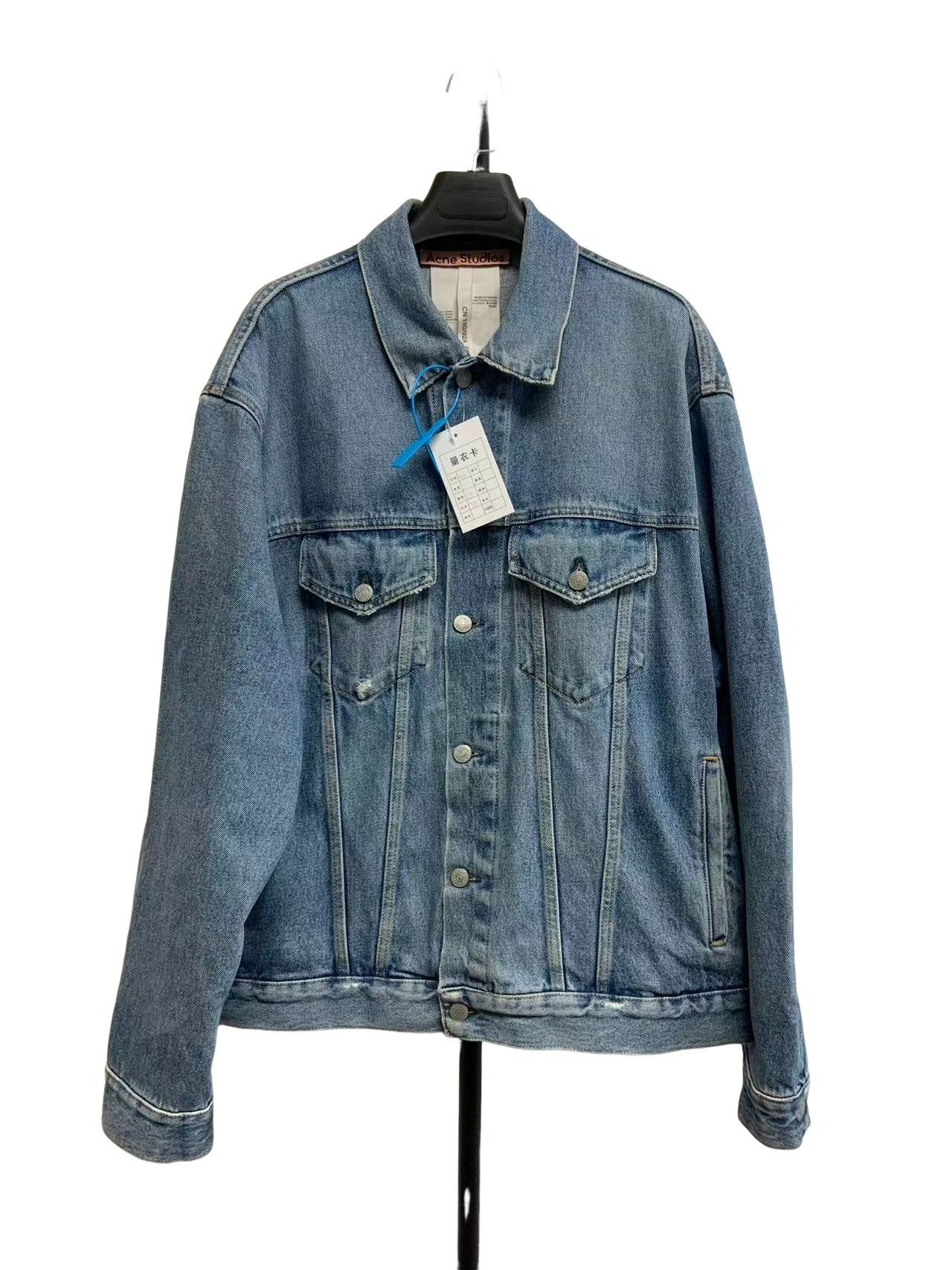 Acne Studios Acne Studios Blue Denim Jacket Size 46 Size US S / EU 44-46 / 1 - 1 Thumbnail