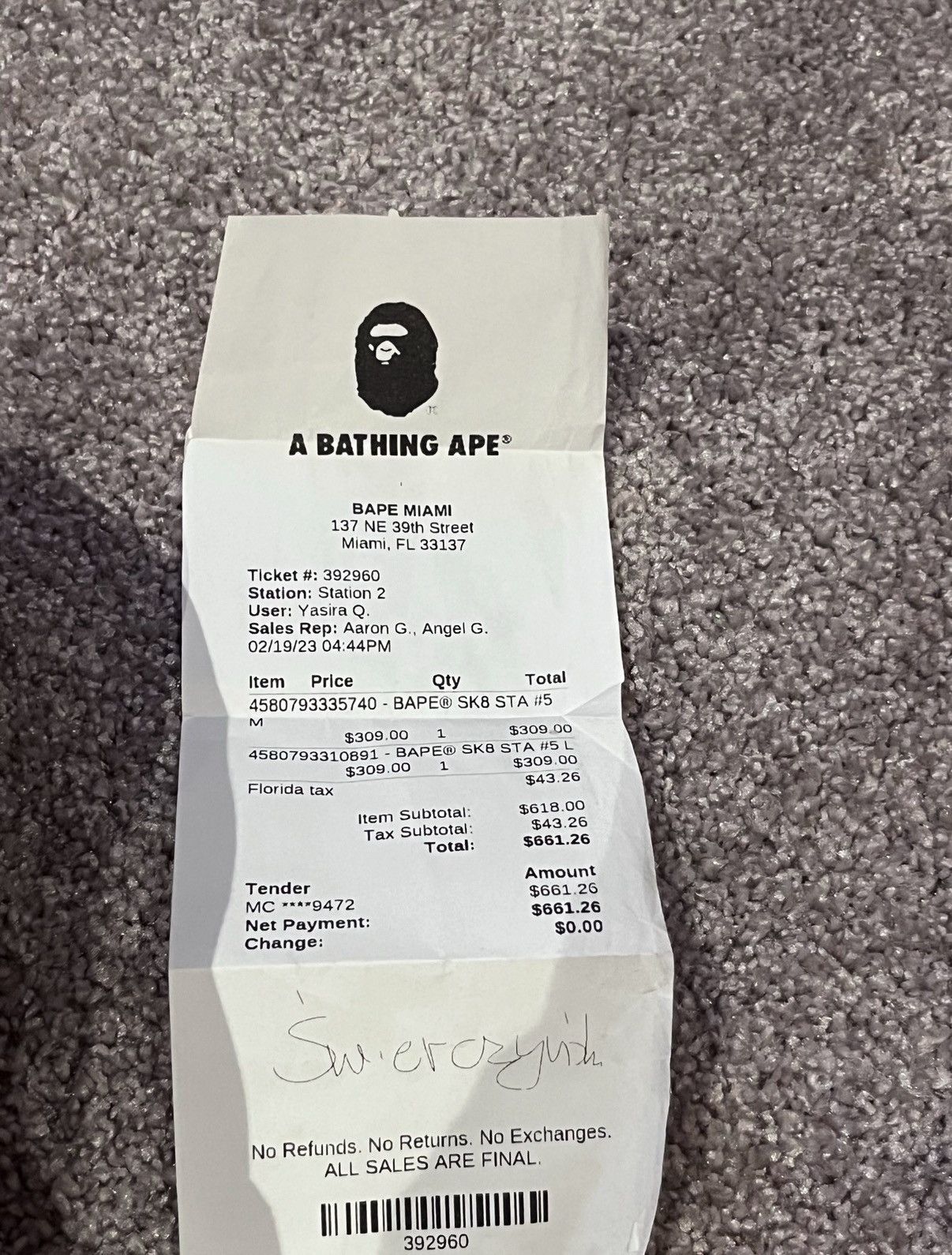 Bape SK8 STA #5 Size US 9 / EU 42 - 9 Thumbnail