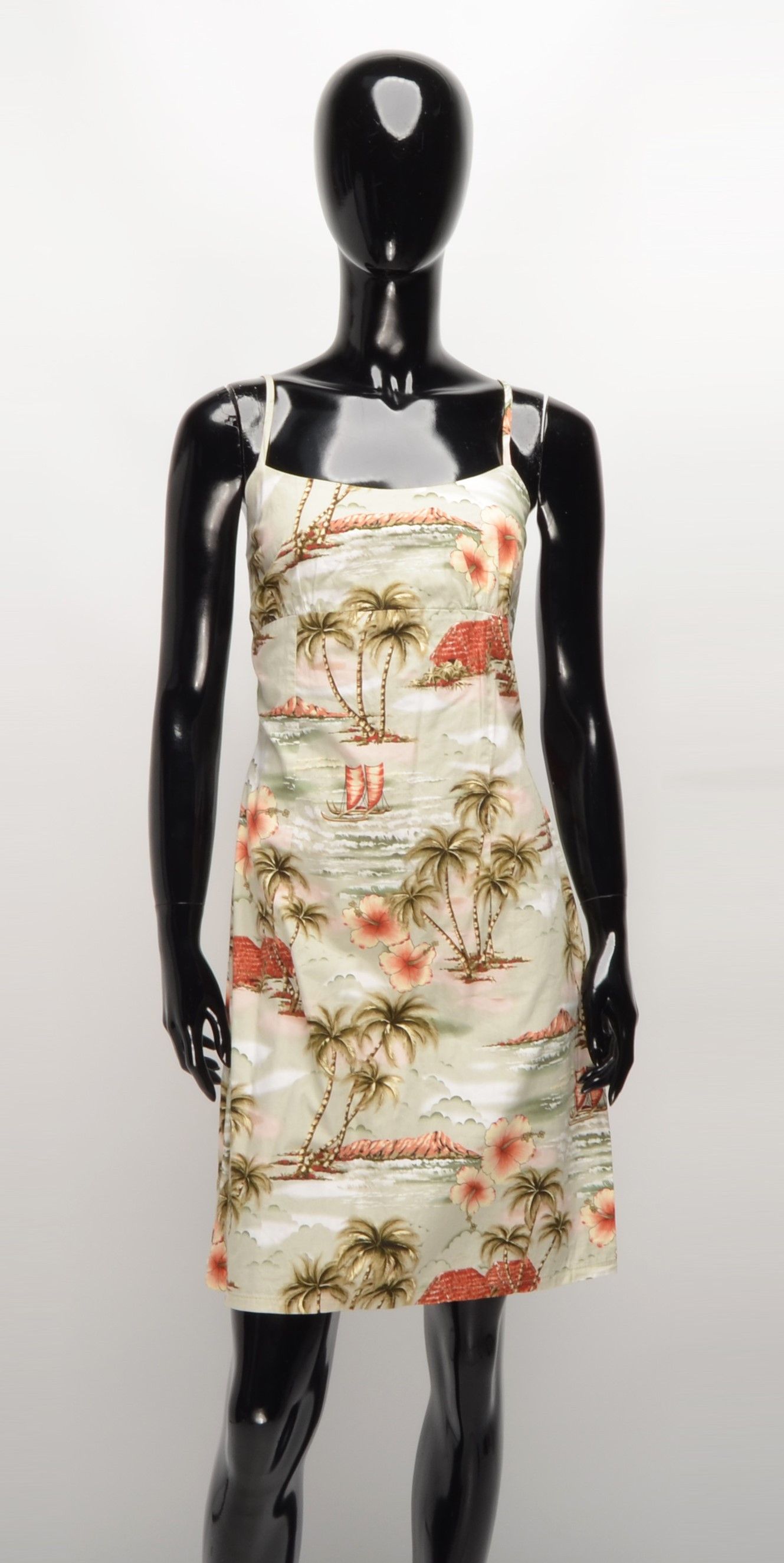 Vintage Vintage KY'S Hawaiian Printed Mini Dress Size M / US 6-8 / IT 42-44 - 1 Thumbnail