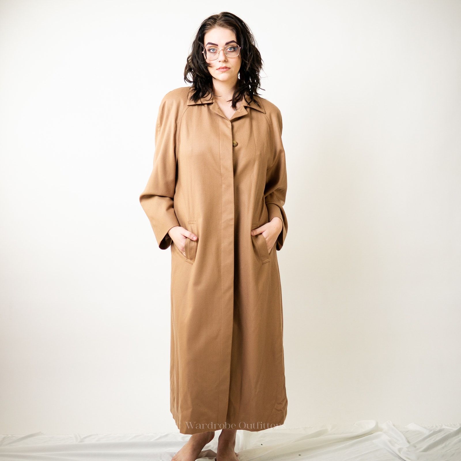 Pendleton Vintage Pendleton Camel Wool Trench Coat Size M / US 6-8 / IT 42-44 - 2 Thumbnail