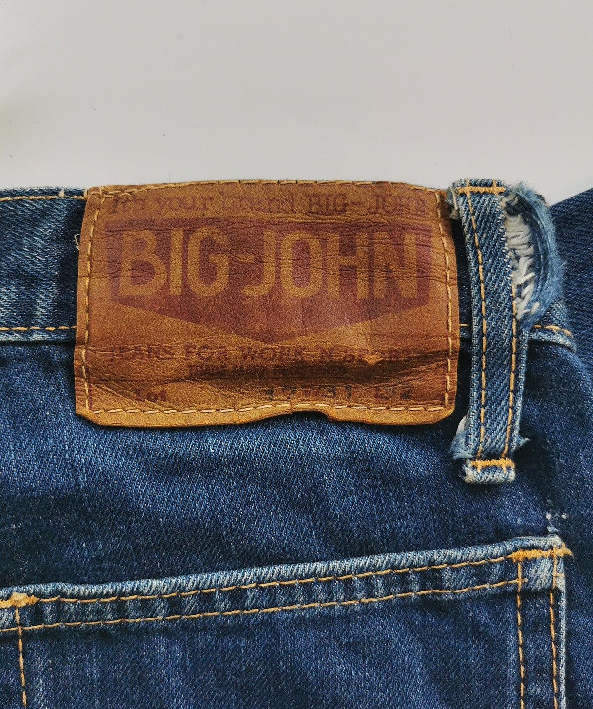 Big John Vintage 70s 80s Big John Flare Bootcut Bell Bottom Jeans Size US 30 / EU 46 - 10 Thumbnail