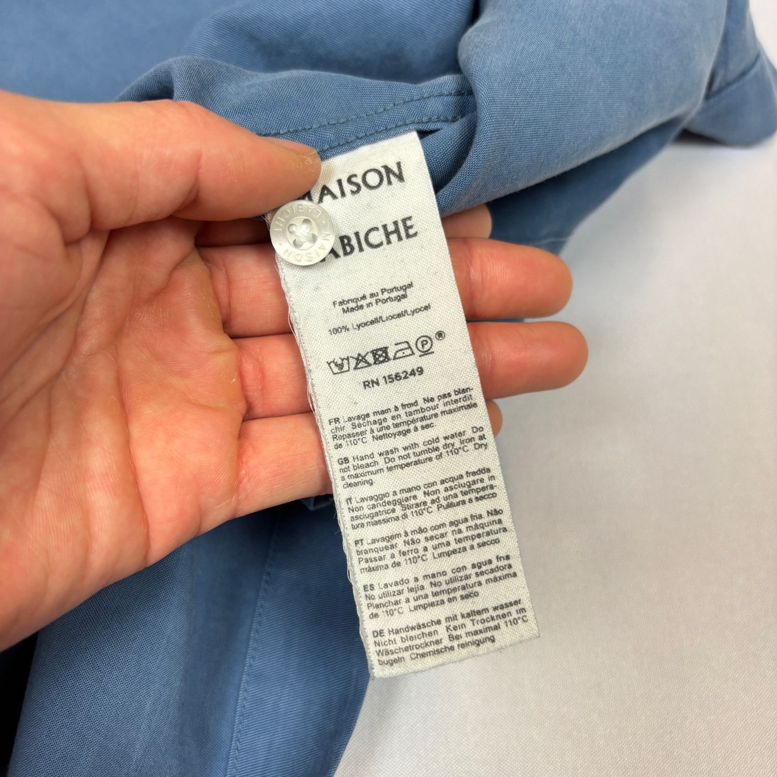 Maison Labiche Maison Labiche La Chemise Tchin Morney Button Up Shirt S Size US S / EU 44-46 / 1 - 9 Thumbnail