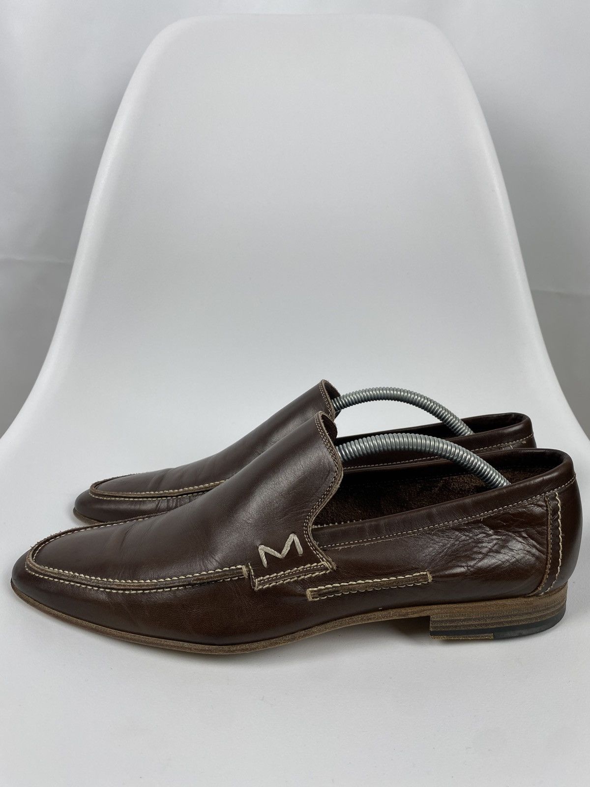 Moreschi Moreschi Genuine Leather Loafers size EU8,5 US9,5 Size US 9 / EU 42 - 4 Thumbnail