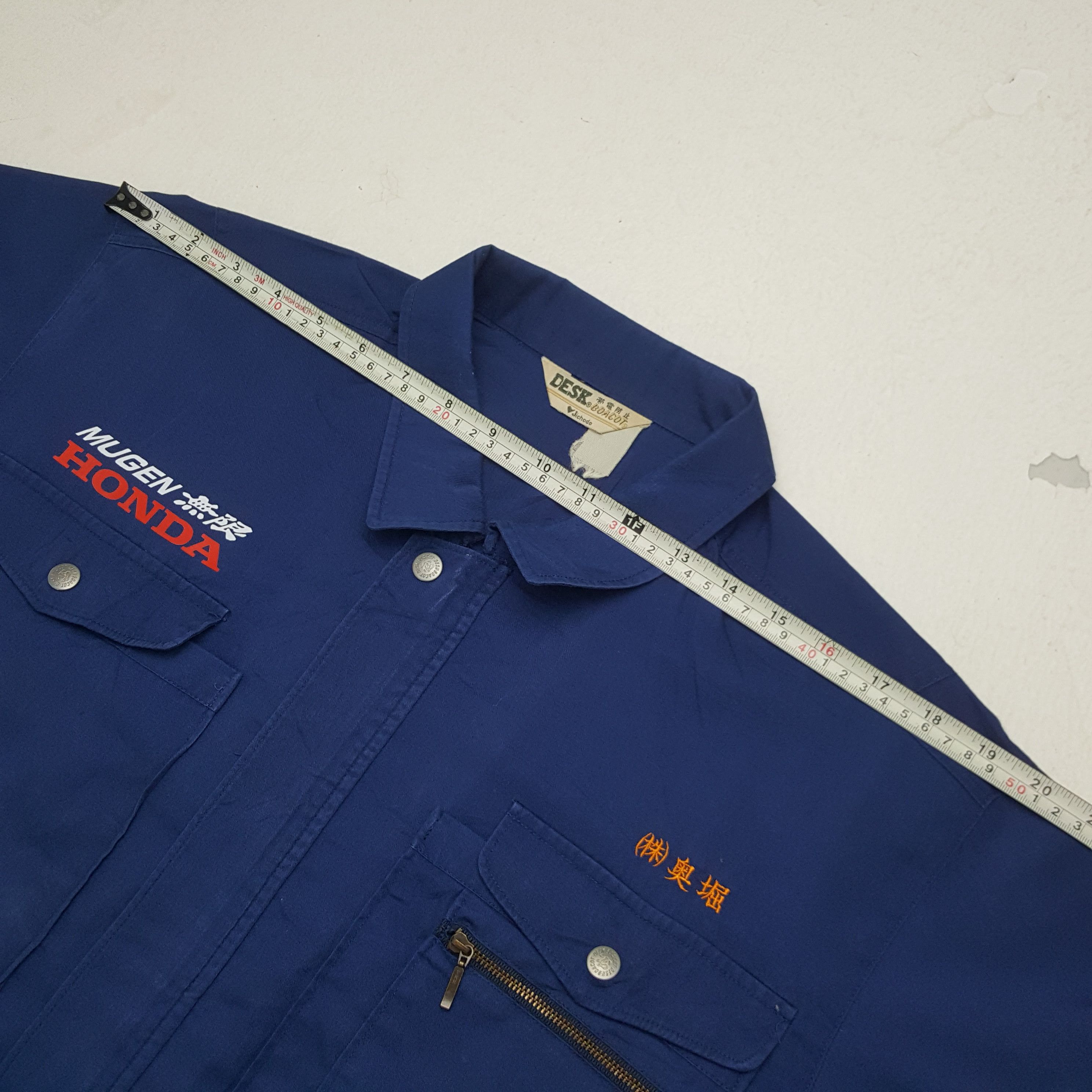 Honda × Vintage Vintage Mugen Honda Racing Custom Sport Japan Worker Jacket Size US M / EU 48-50 / 2 - 6 Thumbnail