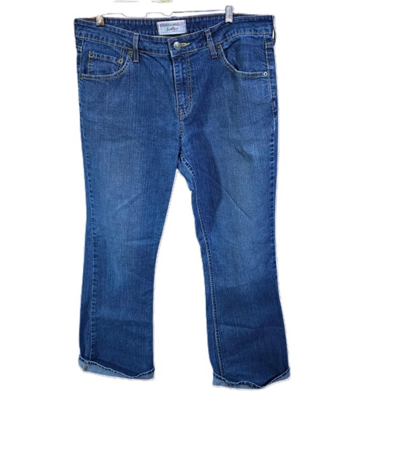 Other Levi Strauss Signature Denim Jeans Cuffed Size 34" / US 12 / IT 48 - 1 Thumbnail