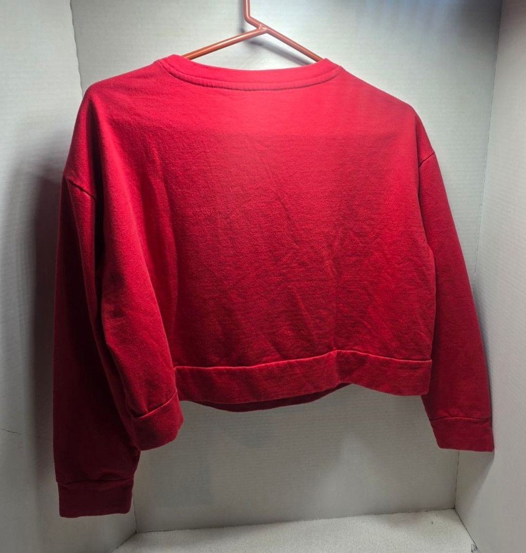 XOXO Women's XOXO Red Rhinestone XOXO Sweatshirt M Size M / US 6-8 / IT 42-44 - 6 Thumbnail