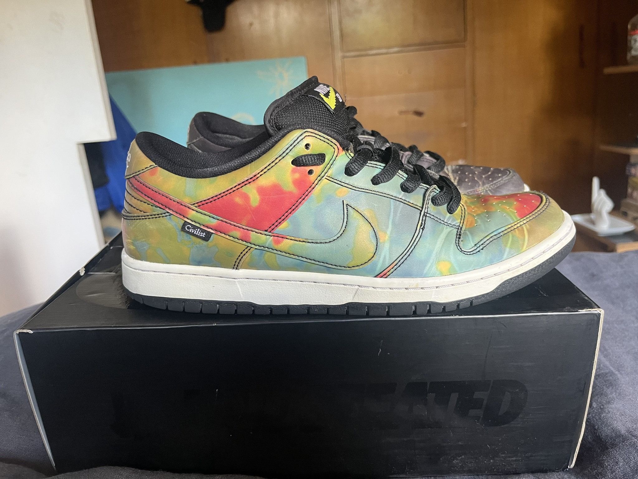 Nike Nike SB Dunk Low Pro 'Civilist' Size US 10.5 / EU 43-44 - 2 Thumbnail
