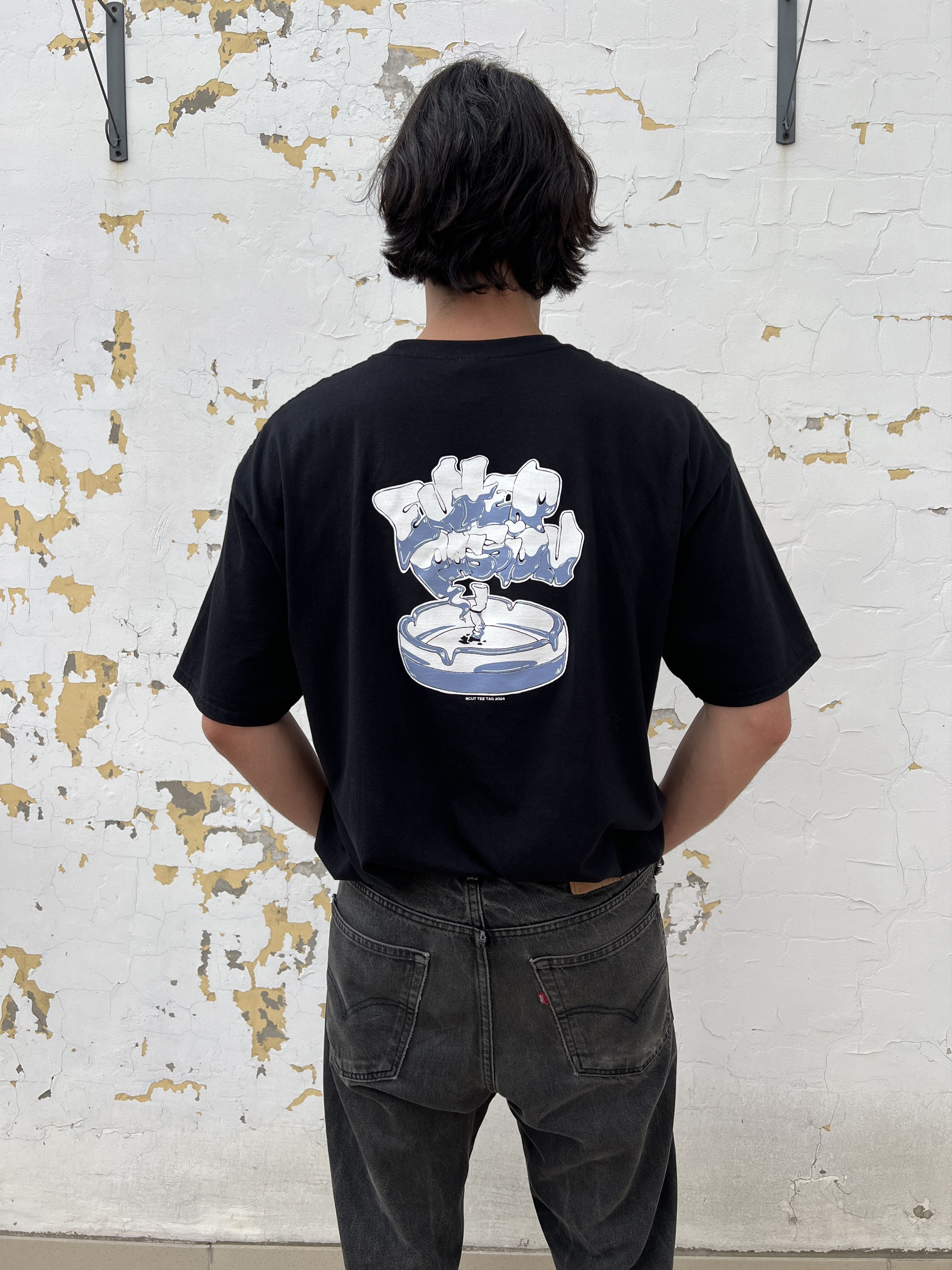 Anime Cut Tee Tag Anime Handmade Own Brand Limited 1/40 T-shirt Size US XL / EU 56 / 4 - 4 Thumbnail