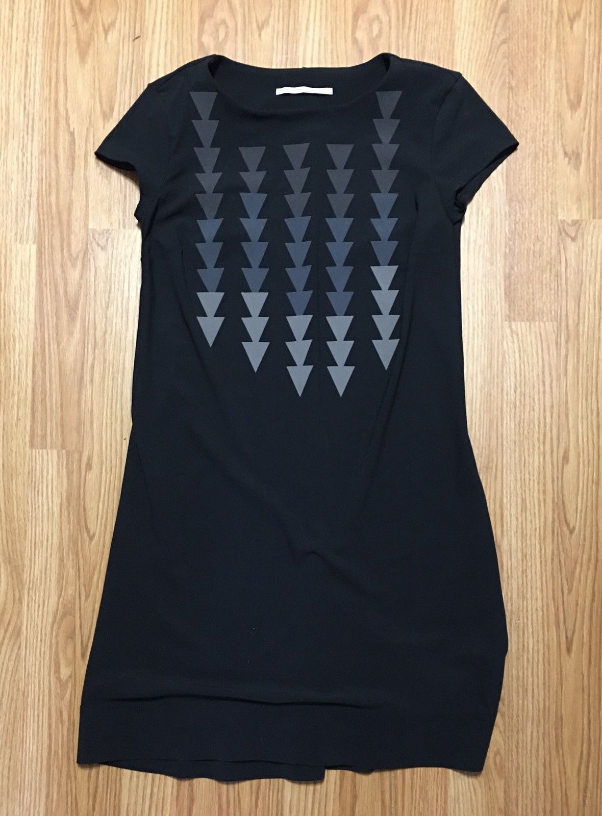 Marithe + Francois Girbaud Marithe Francois Girbaud Black Sign Design Dress IT42 US5 Size M / US 6-8 / IT 42-44 - 7 Thumbnail