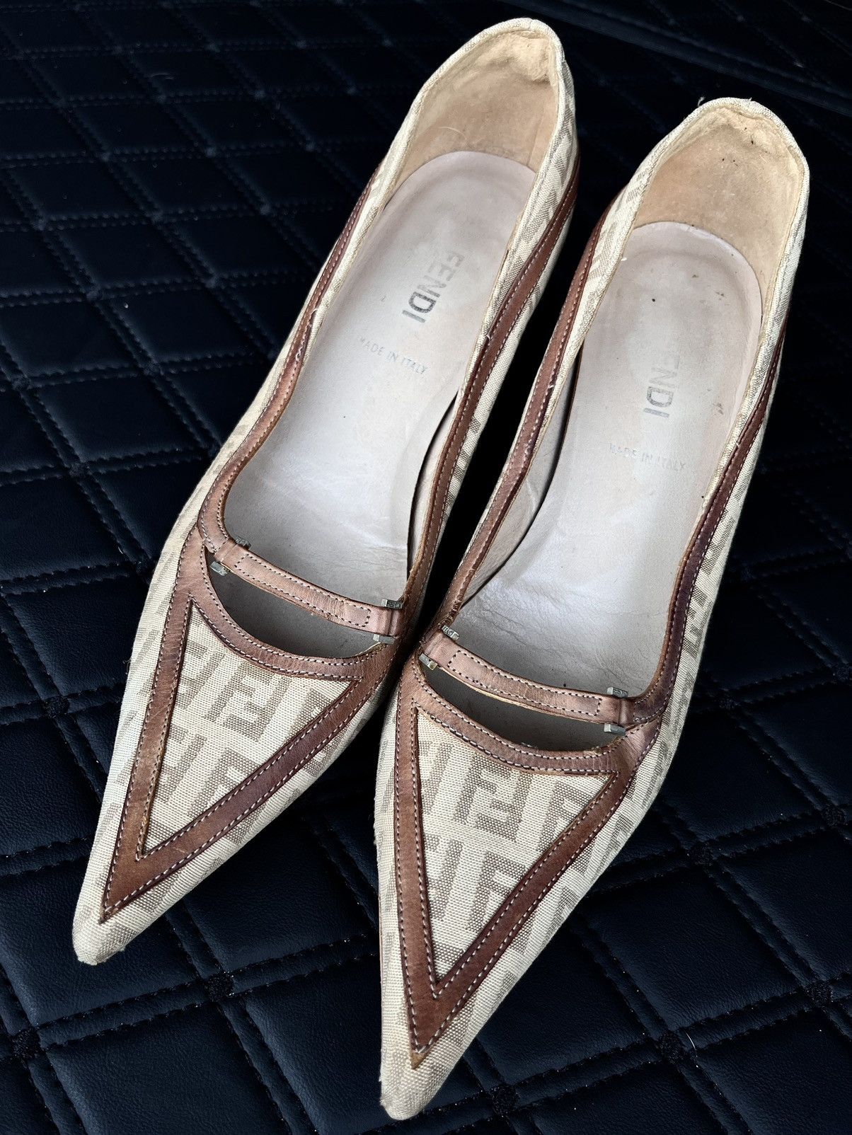 Fendi Fendi Zucca Monograms Flats Size US 7 / IT 37 - 3 Thumbnail