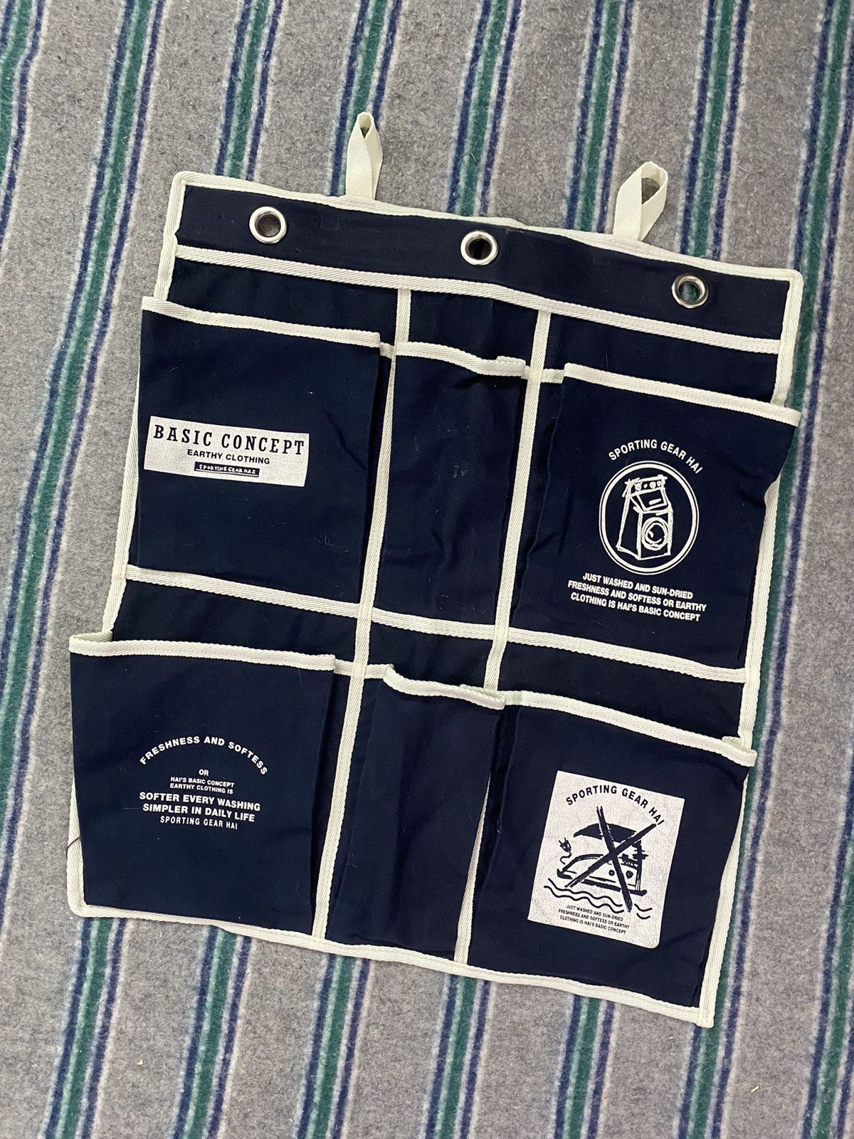 Hai Sporting Gear × Issey Miyake × Japanese Brand Vintage Hai Sporting Gear Hanging Bag. Size ONE SIZE - 3 Thumbnail