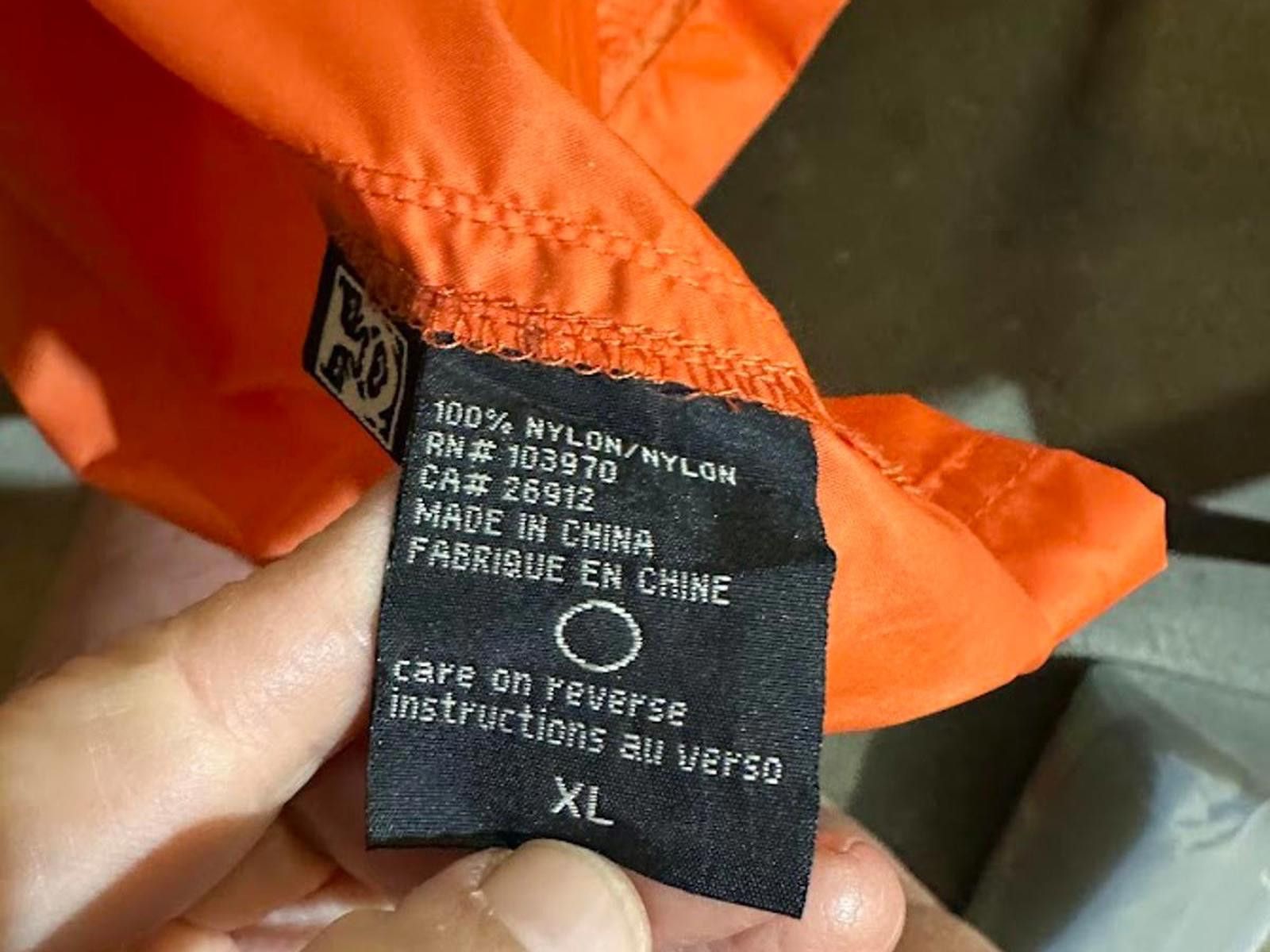 Other Obey Propaganda Hooded Nylon Jacket XL Orange Size US XL / EU 56 / 4 - 7 Thumbnail