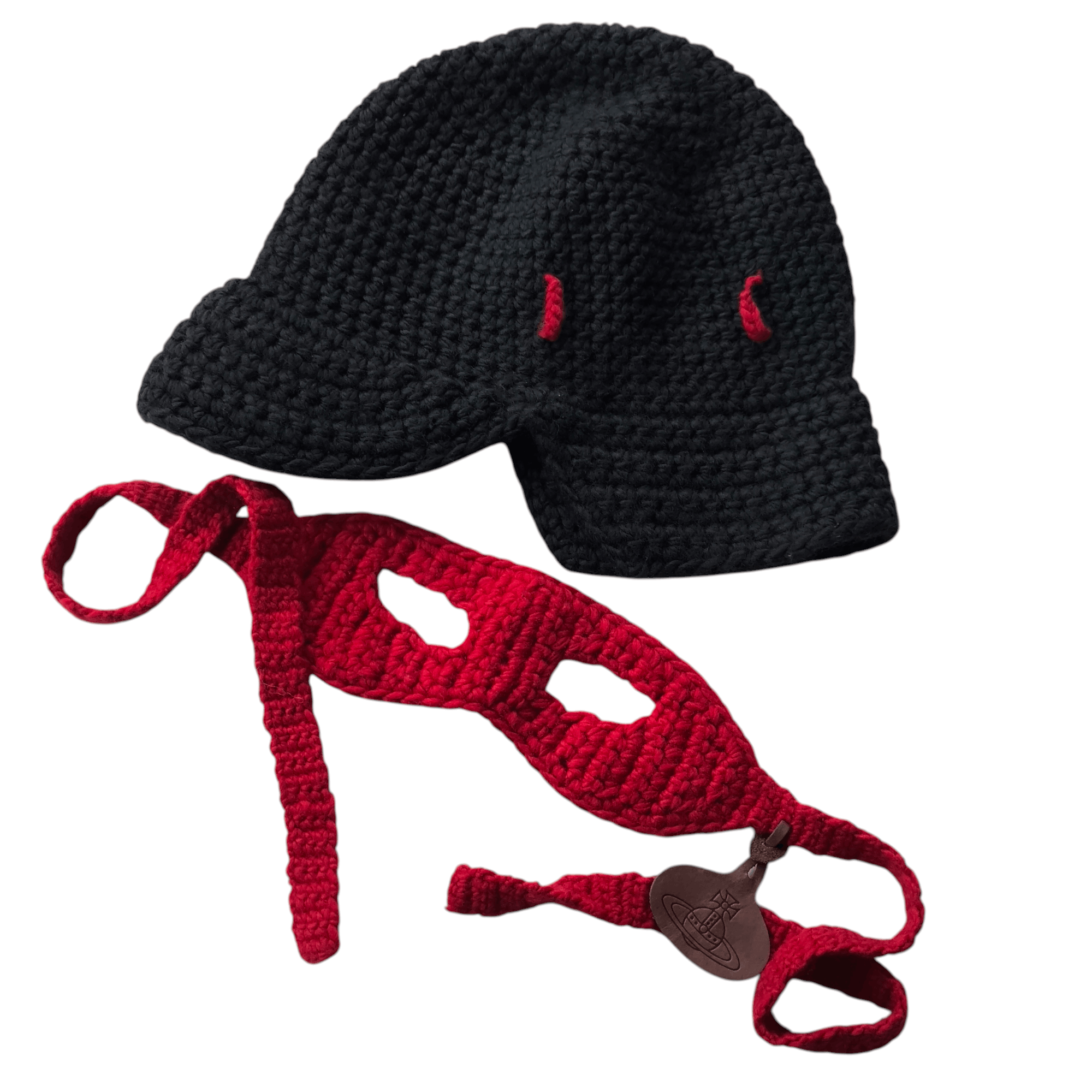 Vivienne Westwood Ultra Rare Vivienne Westwood Mask Beanie - As Seen on Iroha Size ONE SIZE - 9 Thumbnail