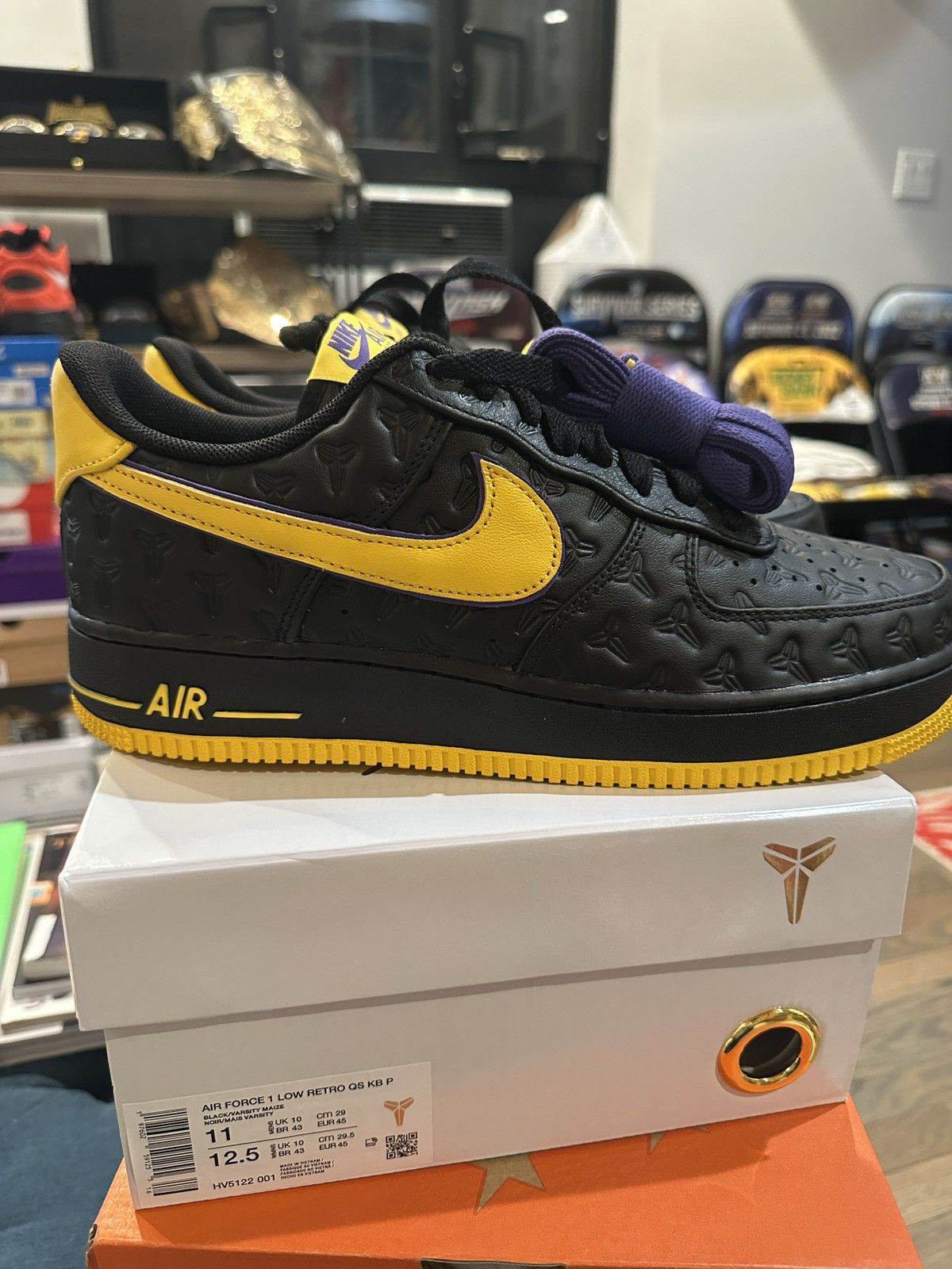 Nike Air Force Low Kobe Bryant Lakers Away