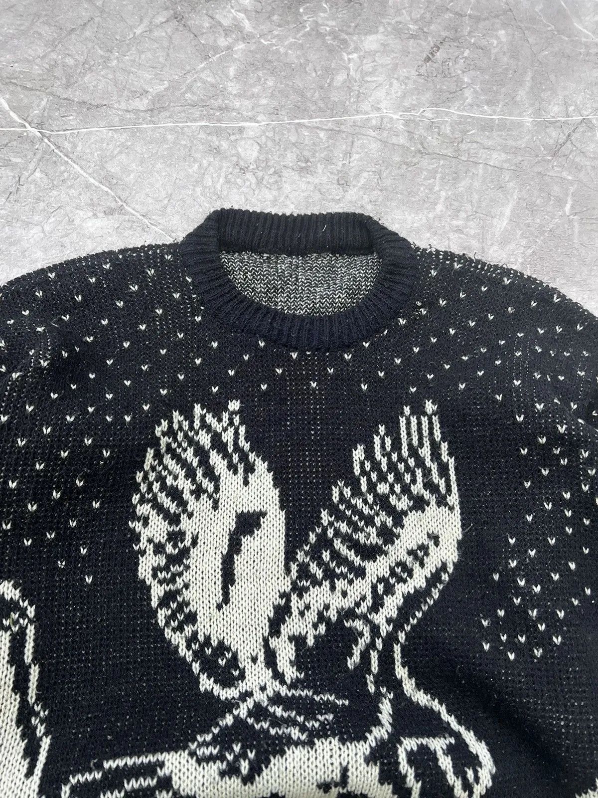 Other Avant-Garde Black Archival diesel style Sweater Size US M / EU 48-50 / 2 - 5 Thumbnail