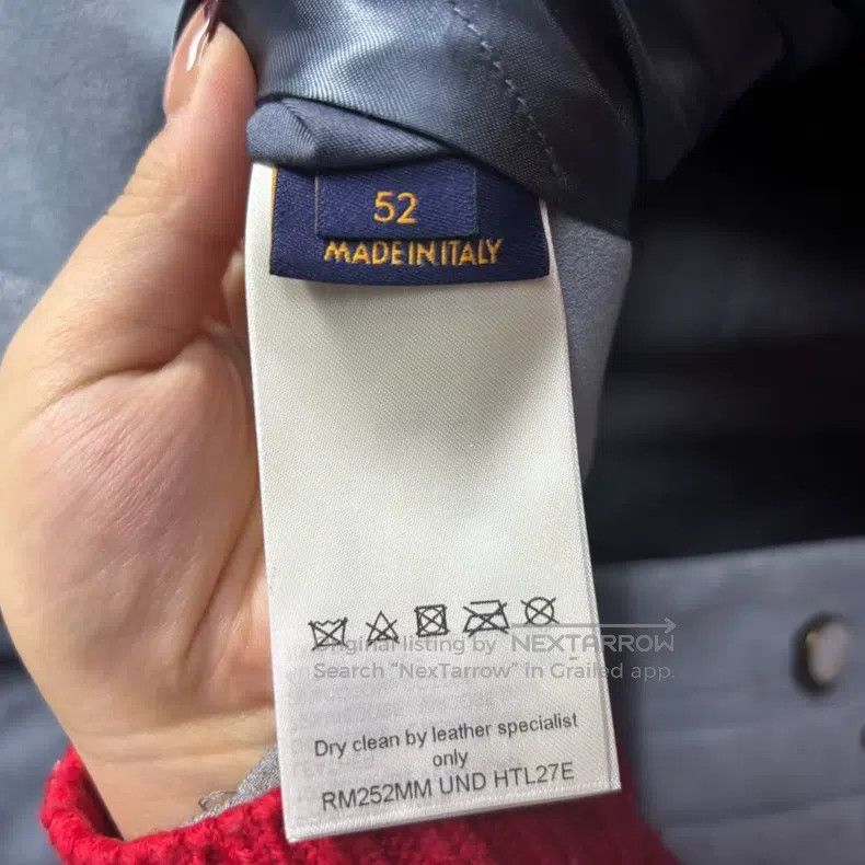 Louis Vuitton Louis Vuitton 25 Latest Blue Suede Leather Truck Solid Lon Size US L / EU 52-54 / 3 - 3 Thumbnail