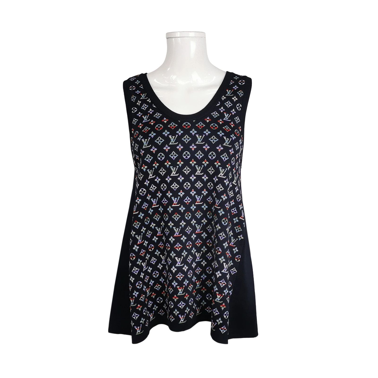 Louis Vuitton Louis Vuitton Monogram Jacquard Tank Top Size S Size S / US 4 / IT 40 - 1 Thumbnail
