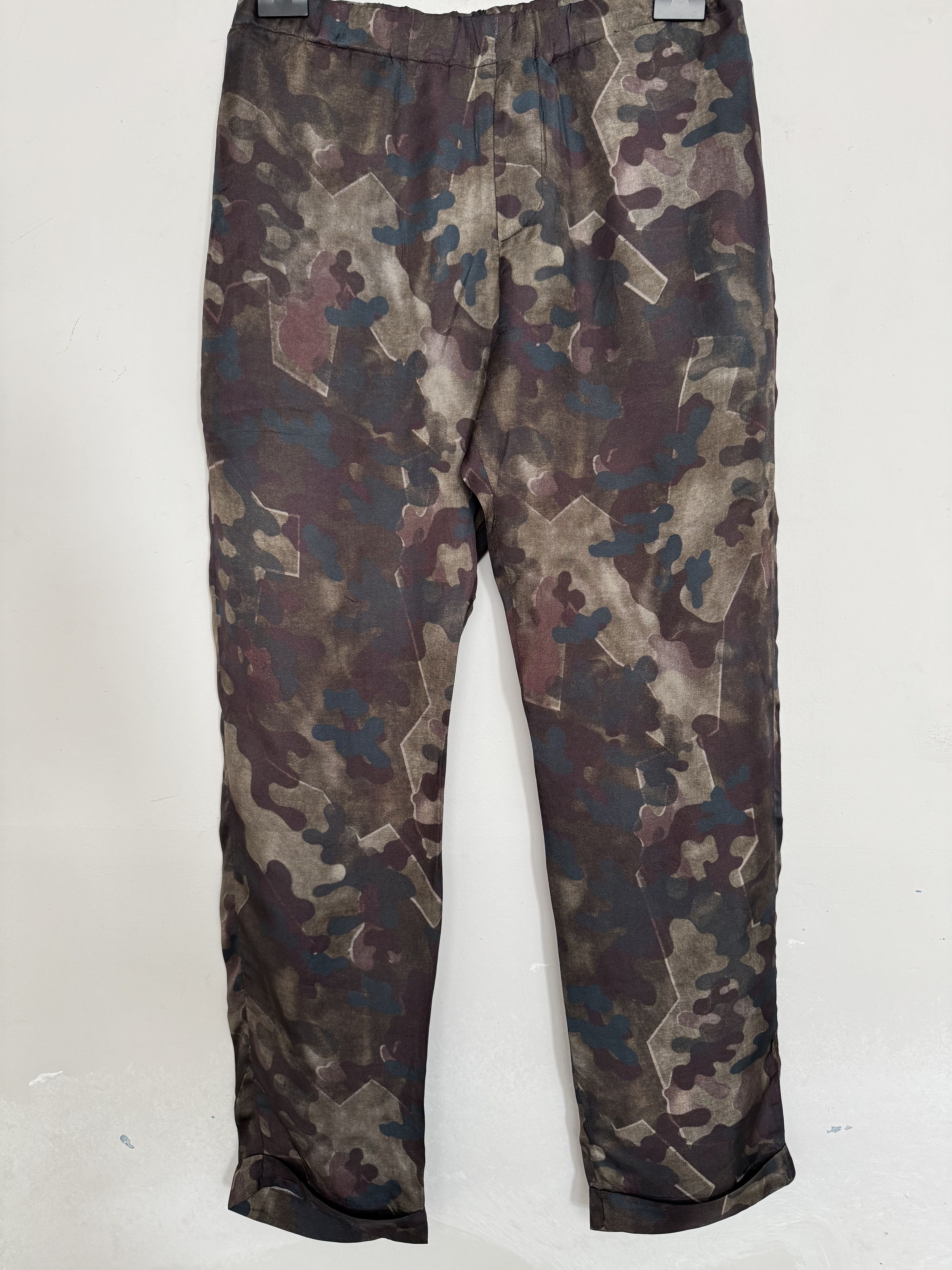 Dries Van Noten Camouflage-Print Suit Size 50S - 3 Thumbnail