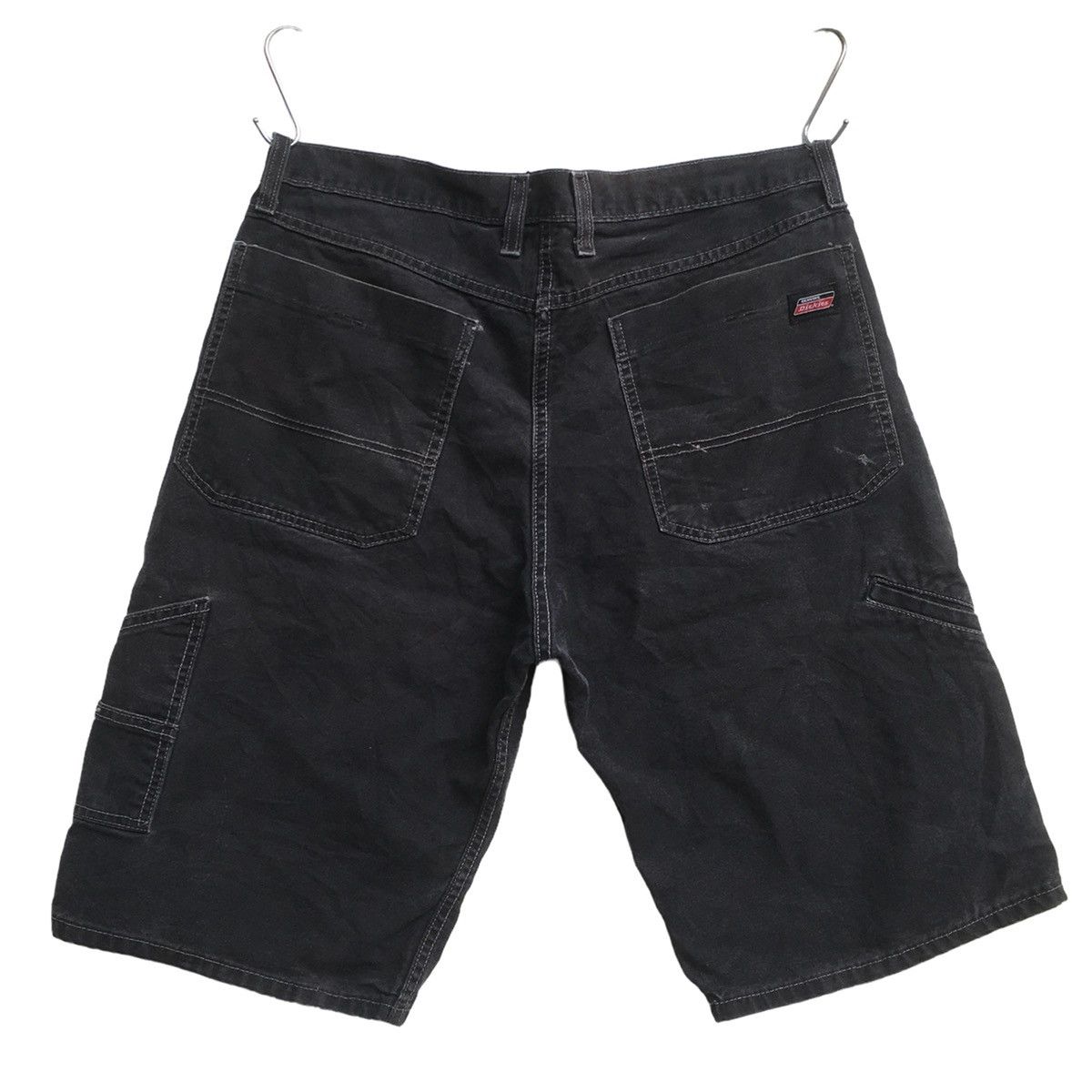 Dickies × Vintage SUN FADED VINTAGE DICKIES DISTRESSED CARPENTER JORTS Size US 35 - 2 Thumbnail