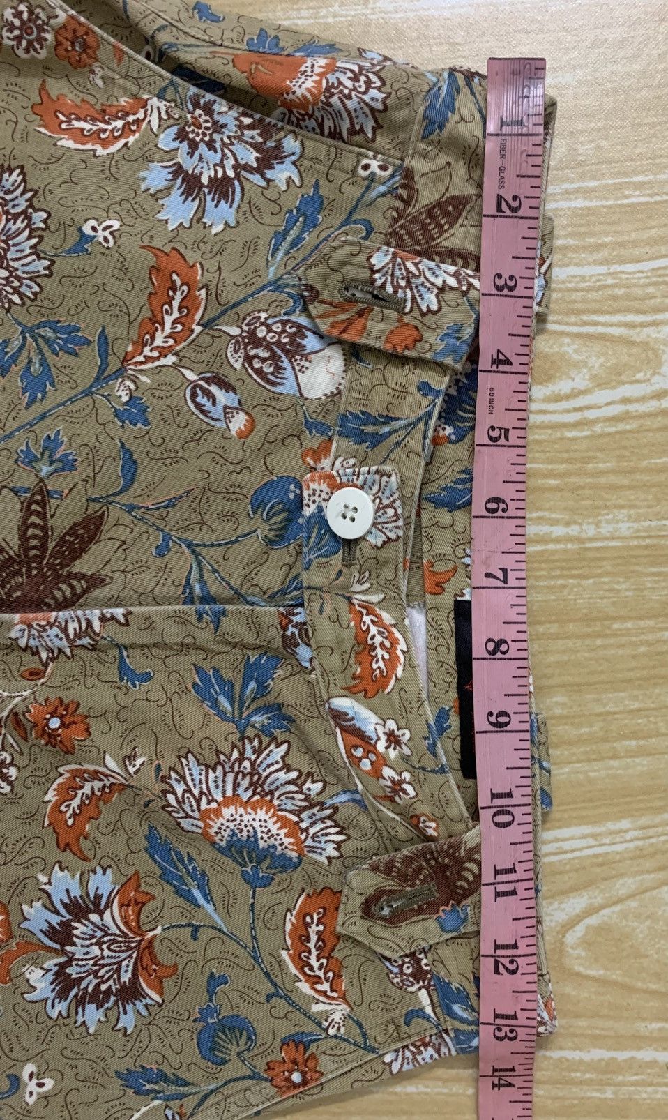 Designer × Hiroko Koshino Homme × Japanese Brand 🔥 Hiroko Koshino Floral Full print Pants Size 26" / US 2 / IT 38 - 24 Thumbnail