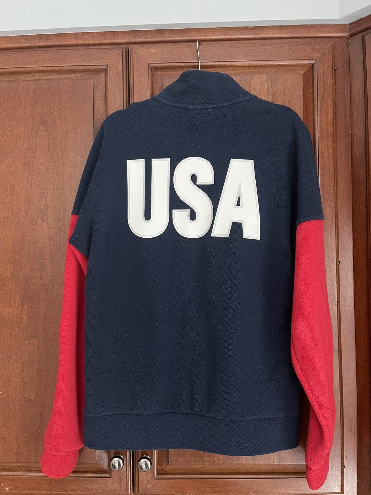 Adidas Adidas Team USA Volleyball Warmup/Track Jacket Size US L / EU 52-54 / 3 - 2 Thumbnail