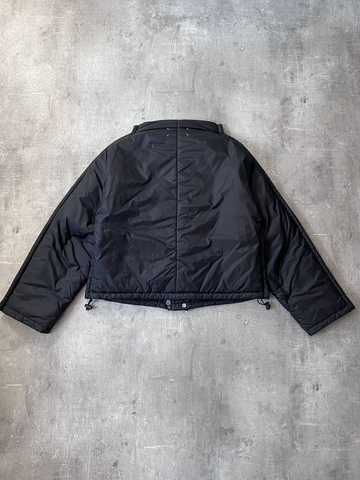 Maison Margiela Maison Margiela F/W 19 Recycled cropped padded jacket black Size US M / EU 48-50 / 2 - 4 Thumbnail