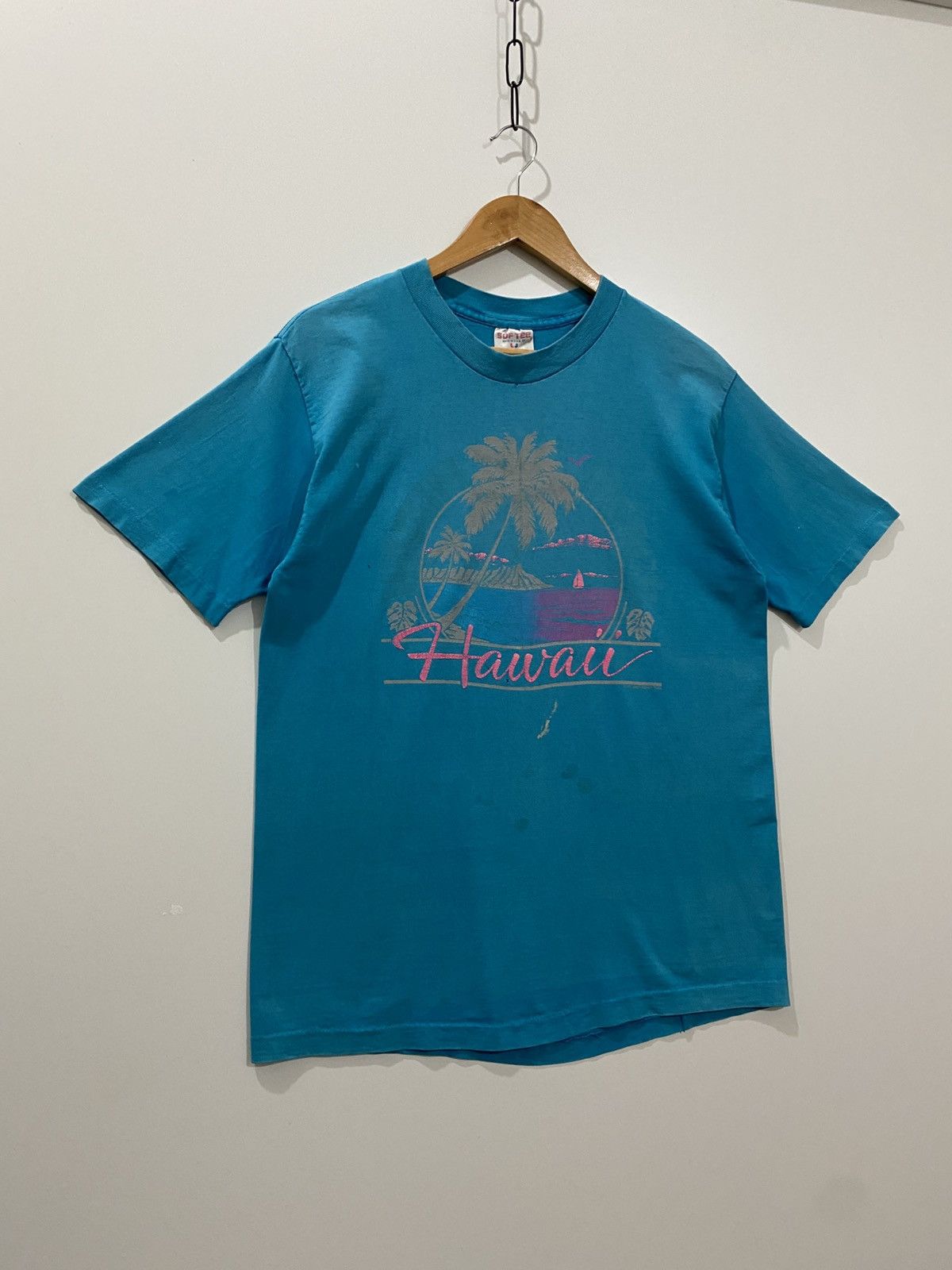 Vintage VINTAGE T-SHIRT HAWAI Size US L / EU 52-54 / 3 - 3 Thumbnail