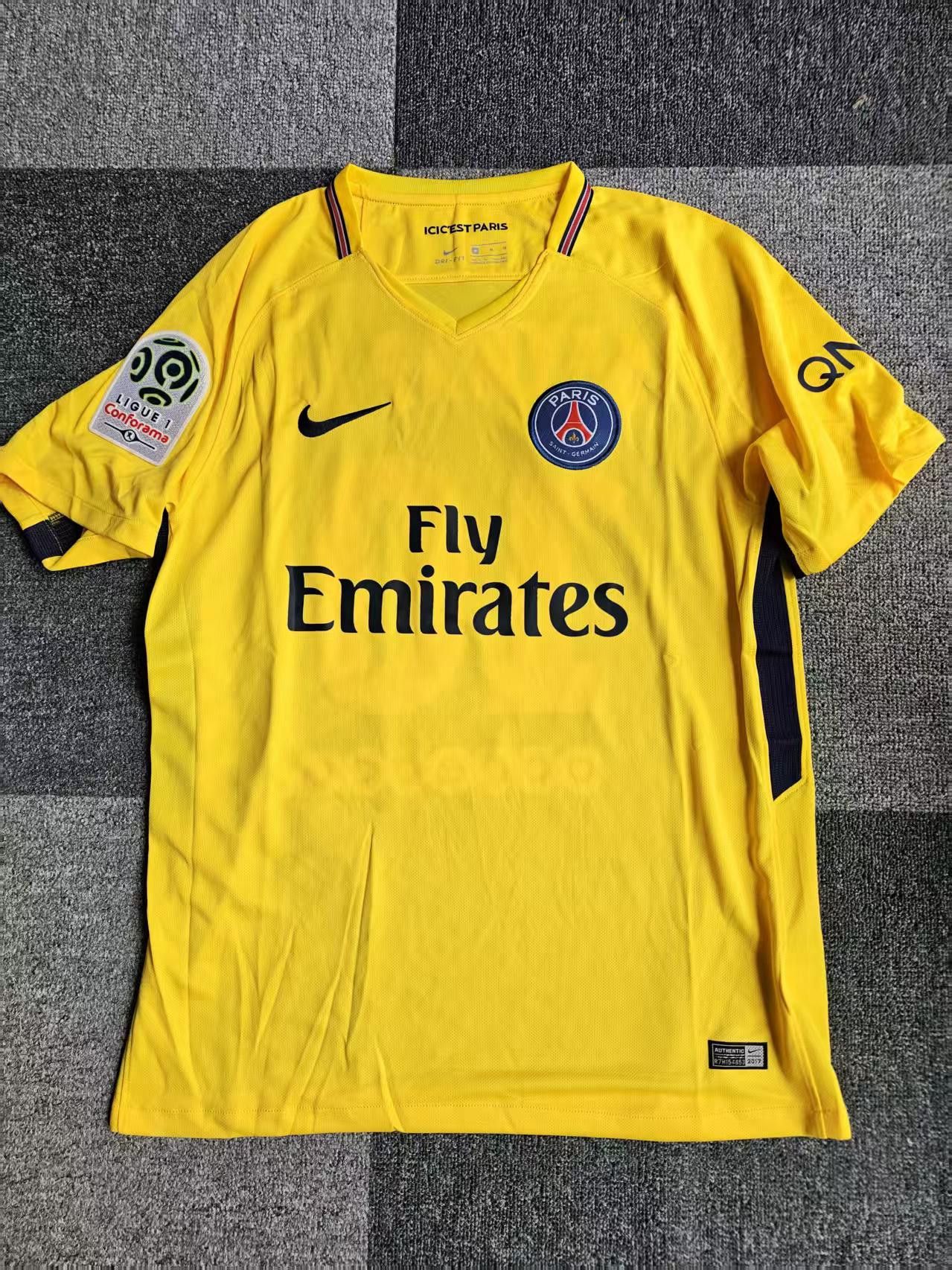 Other 2017 2018 Psg Jersey #10 Neymar Jersey S Size US S / EU 44-46 / 1 - 2 Thumbnail