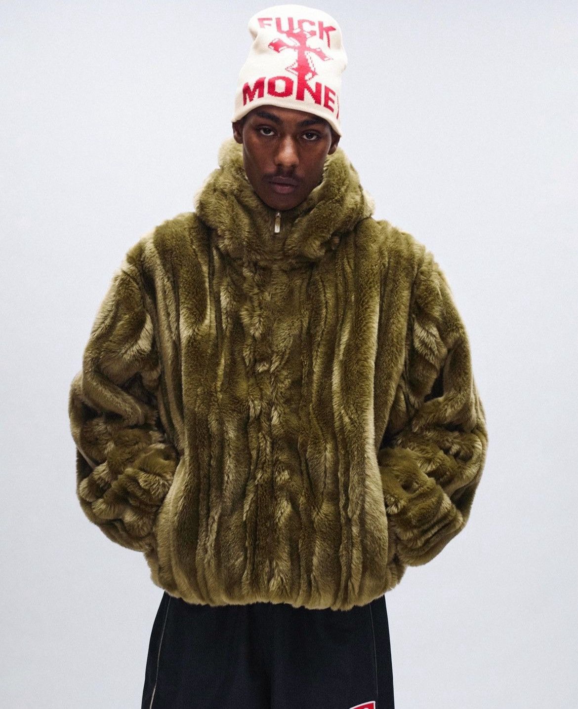 Supreme Supreme Faux Fur Hooded Jacket | Grailed