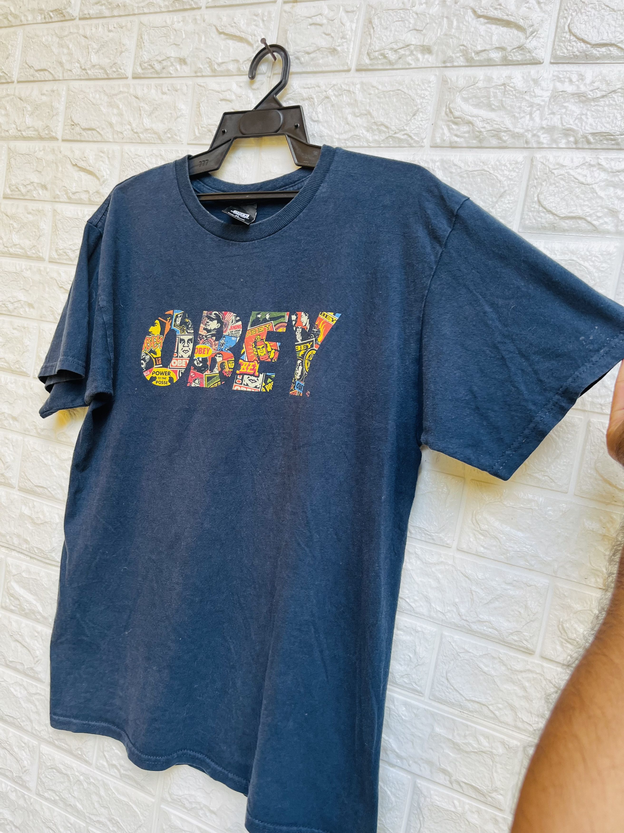 Obey × Vintage Vintage Obey Streetwear Japanese Designer Fashion Style Size US L / EU 52-54 / 3 - 5 Thumbnail