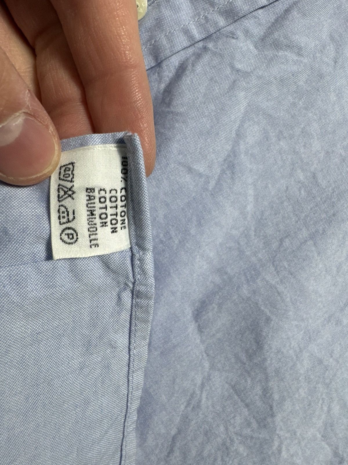 Balenciaga Balenciaga BB Luxury Button Up Shirt Vintage Size US L / EU 52-54 / 3 - 7 Thumbnail