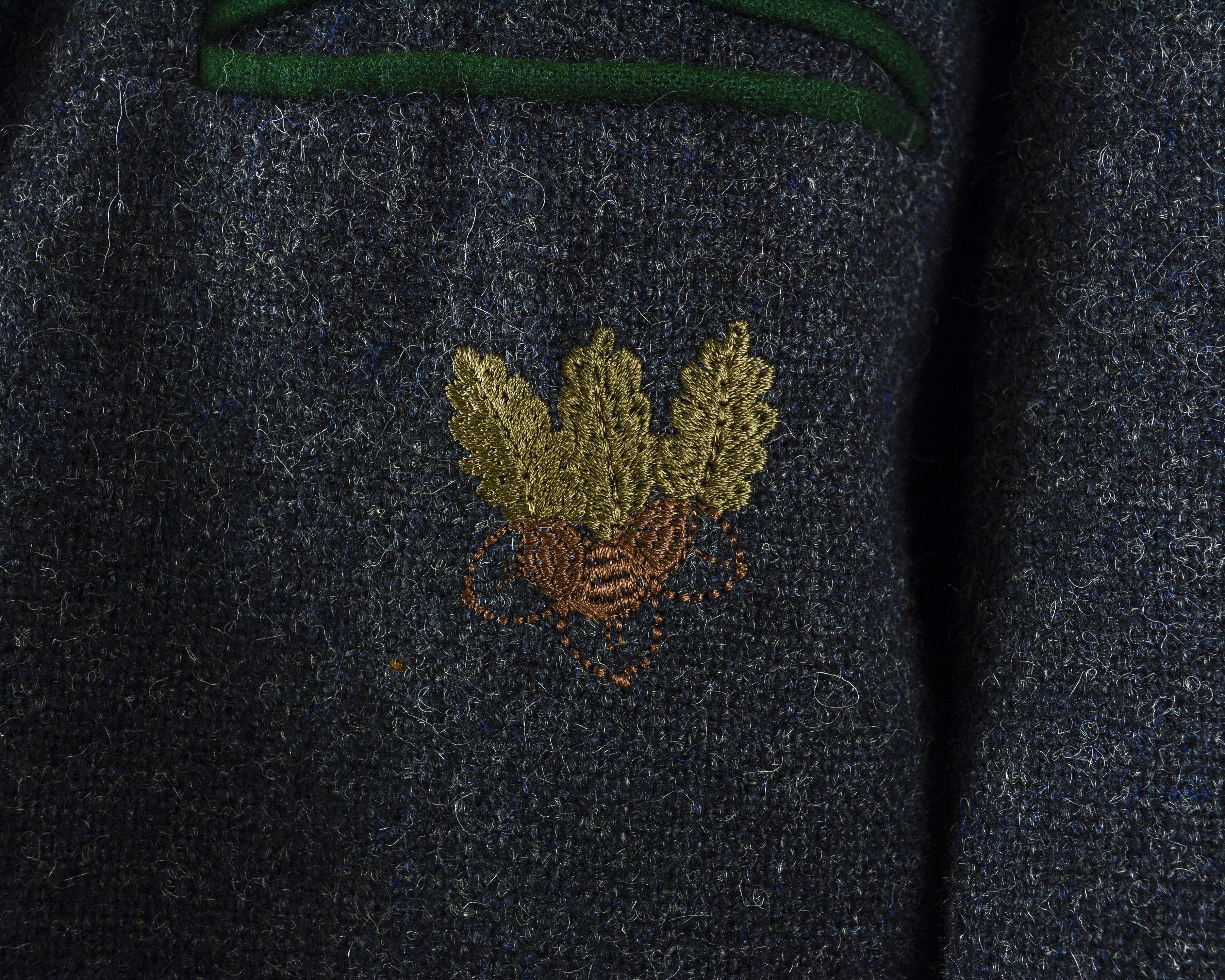 Other × Vintage TRAUNSEE Trachten UK 46 US Blazer Wool Jacket Embroidered Size 46R - 4 Thumbnail