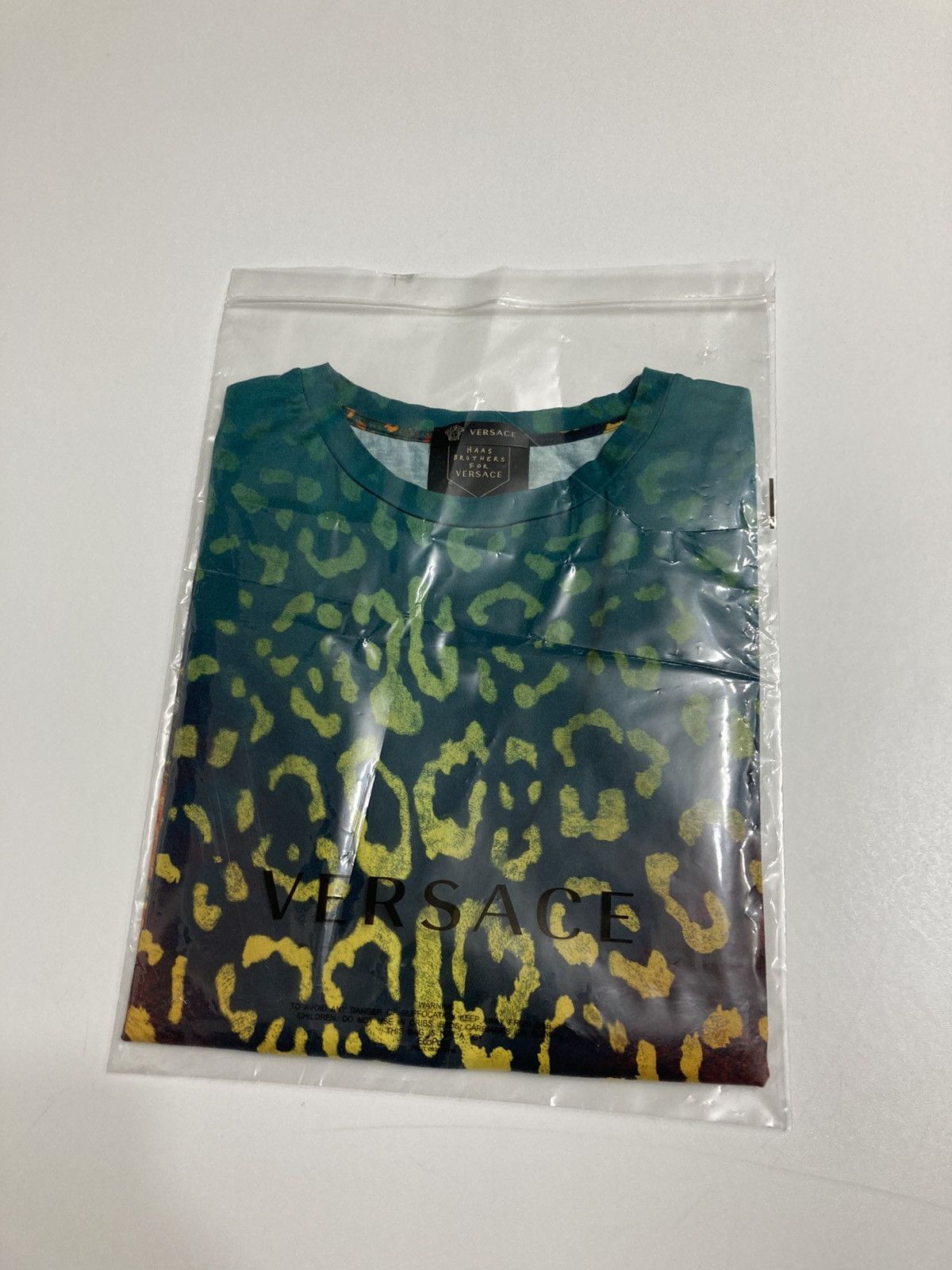 Versace Versace x Haas Brothers Leopard T-shirt Size Large Size US L / EU 52-54 / 3 - 9 Thumbnail