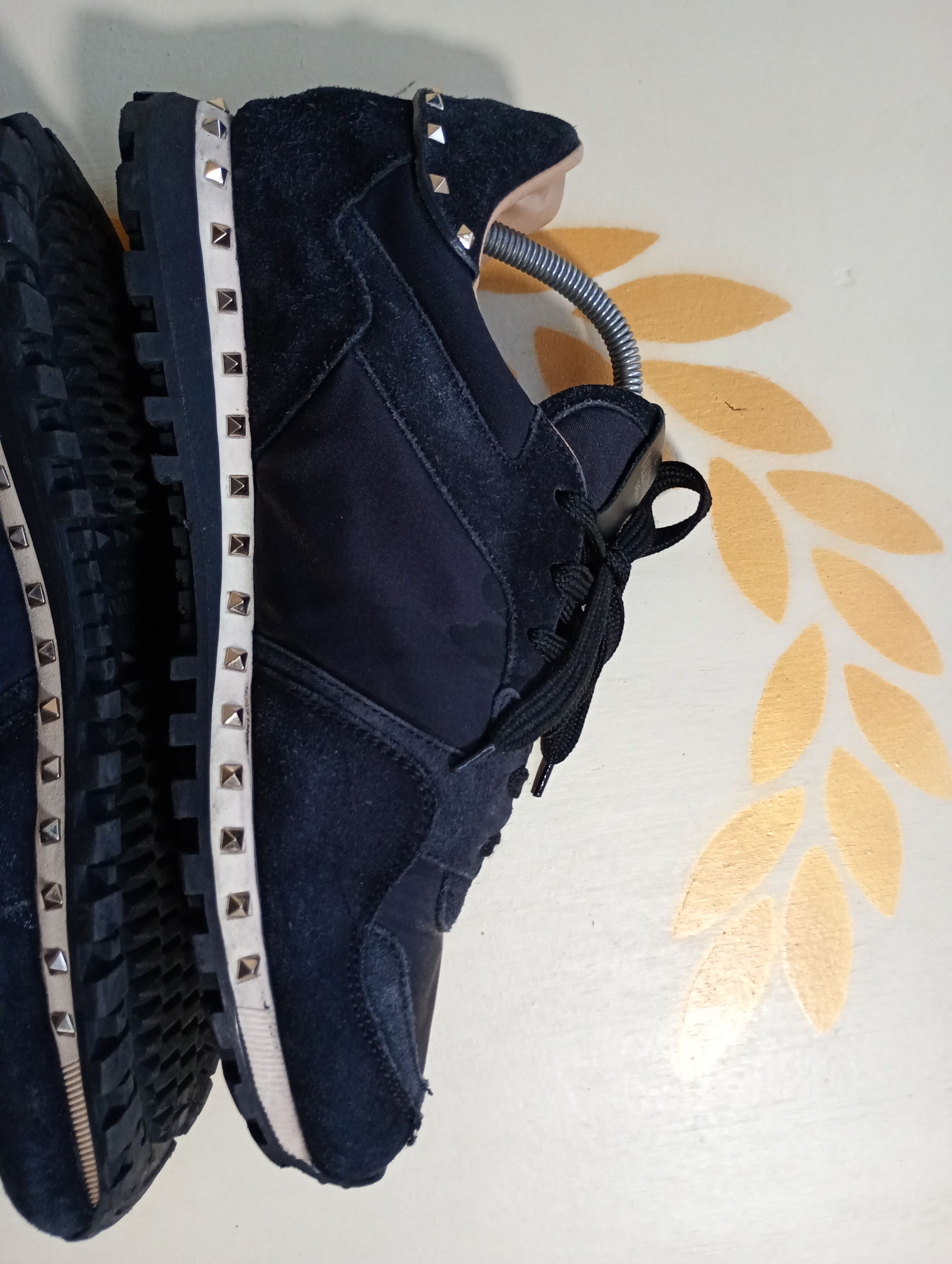 Valentino Valentino Suede and Camouflage Canvas Rockrunner Size US 9.5 / EU 42-43 - 15 Thumbnail