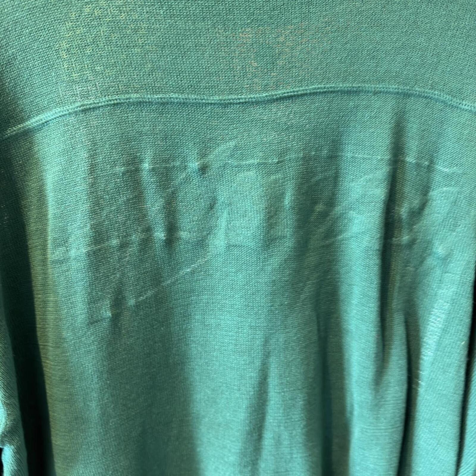 Stussy Stüssy green long sleeve football sweater Size US XL / EU 56 / 4 - 7 Thumbnail