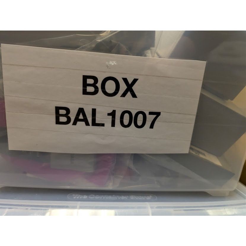 Balenciaga o1rshd1 / 555 / Size: OS / I Heart BB Bracelet Black / White Size ONE SIZE - 11 Thumbnail