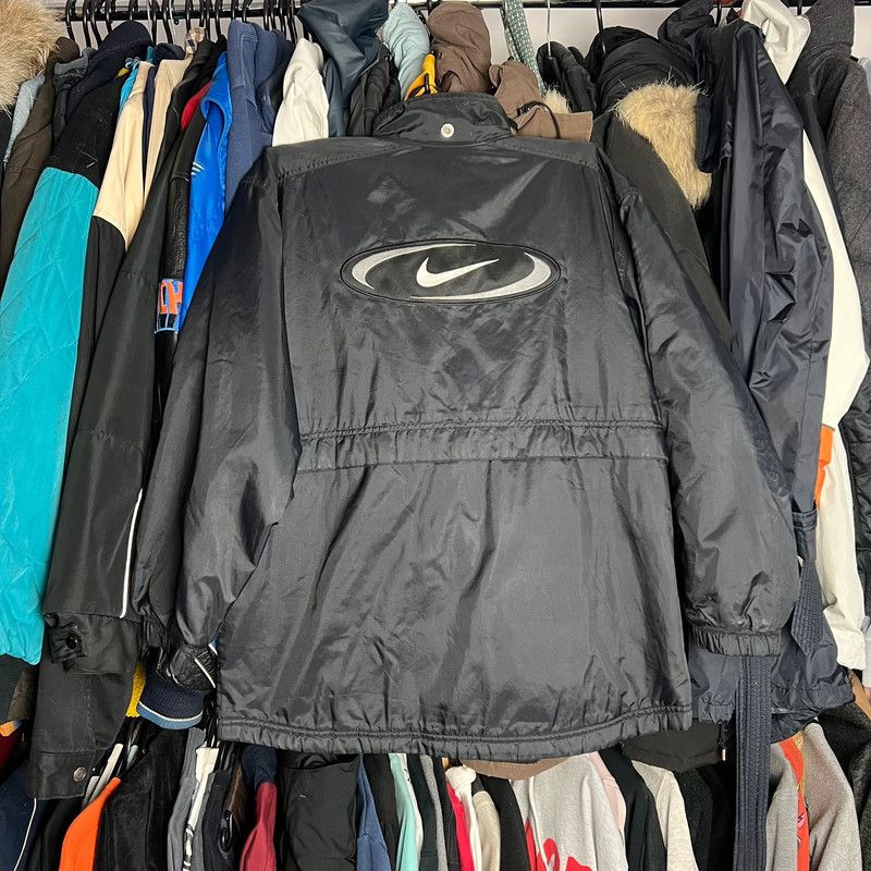 Nike big swoosh L rare jacket