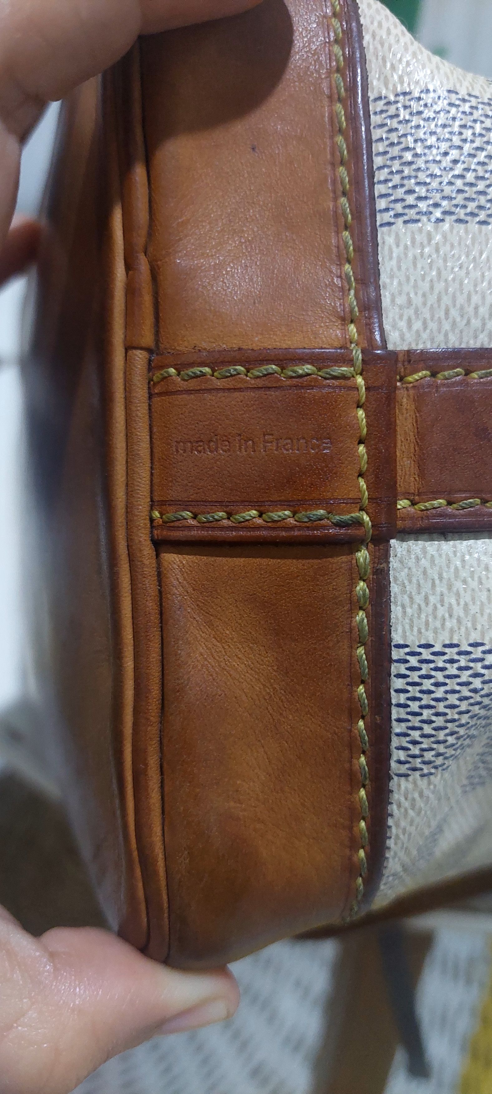 Louis Vuitton Louis Vuitton Noe BB Damier Azure Canvas Size ONE SIZE - 6 Thumbnail