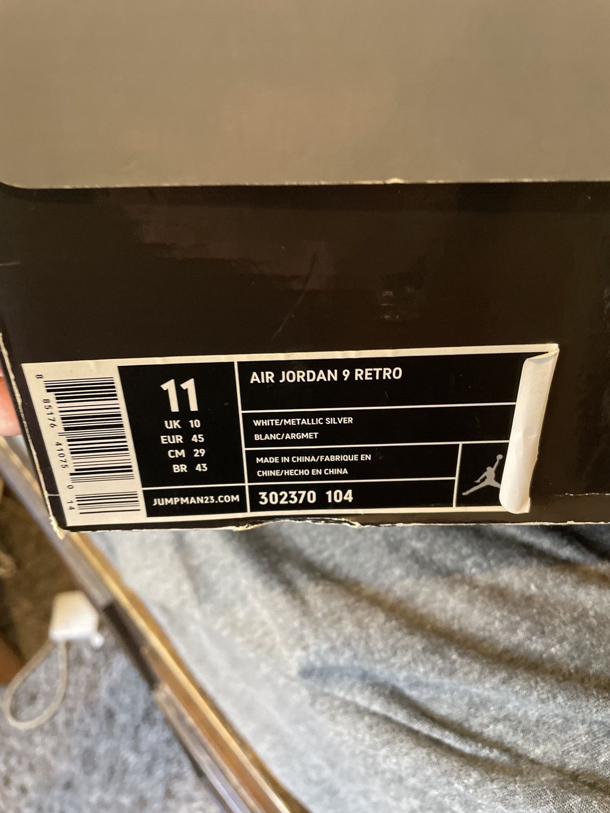 Jordan Brand Air Jordan 9 ‘25th Anniversary Size 11 Size US 11 / EU 44 - 8 Thumbnail