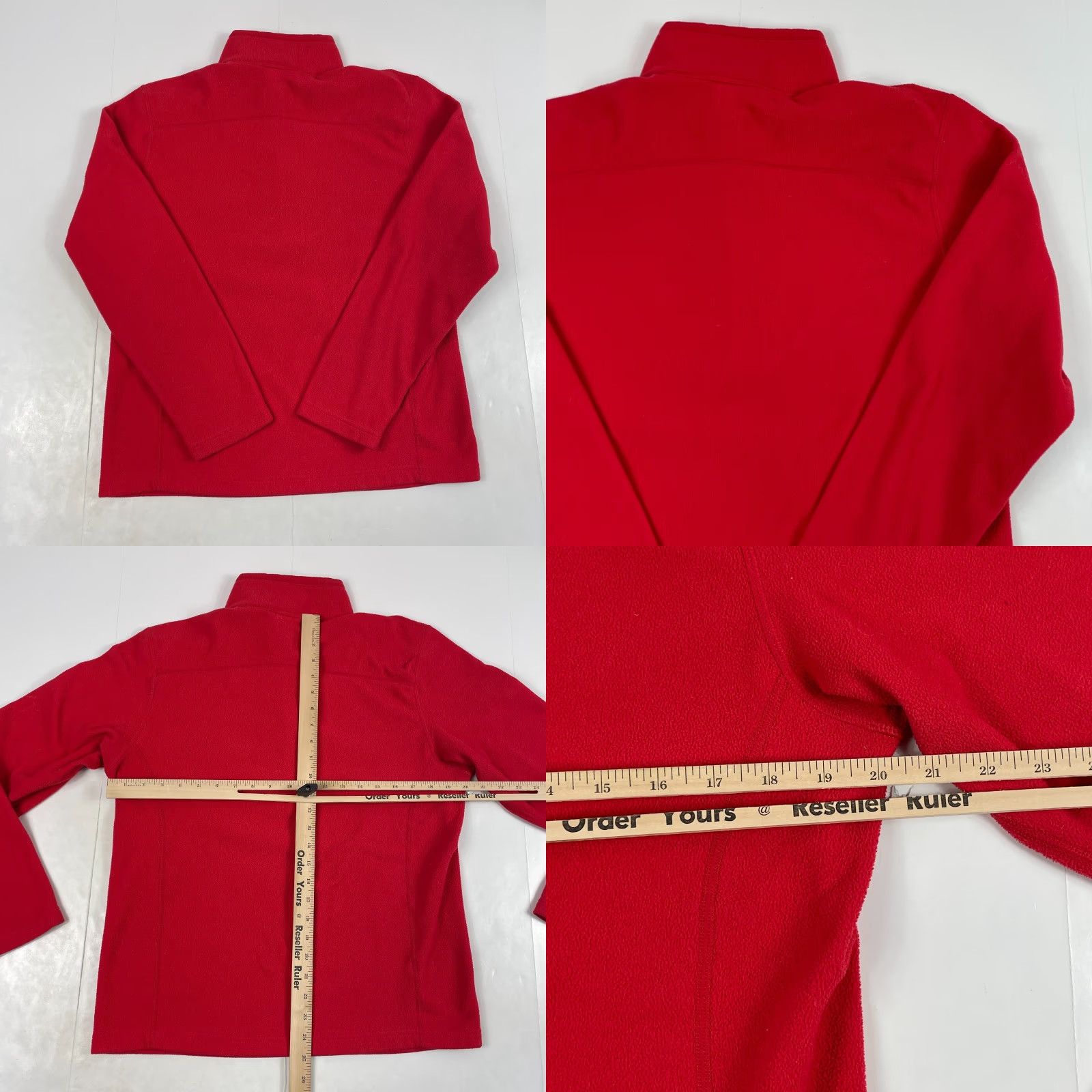 The North Face The North Face Jacket Men Medium Red Fleece 1/4 Zip Pullover Hiking Ski Climbing Size US M / EU 48-50 / 2 - 8 Thumbnail