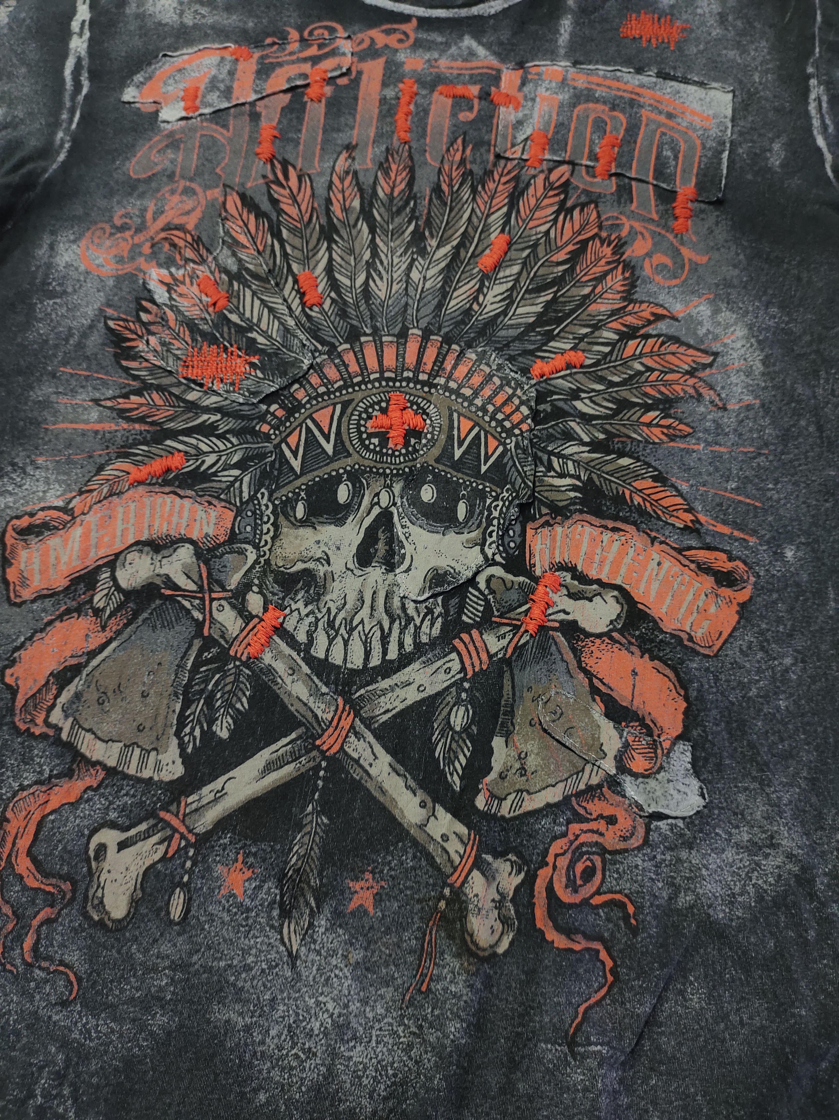 Affliction Affliction Rare design T-shirt Size US L / EU 52-54 / 3 - 3 Thumbnail