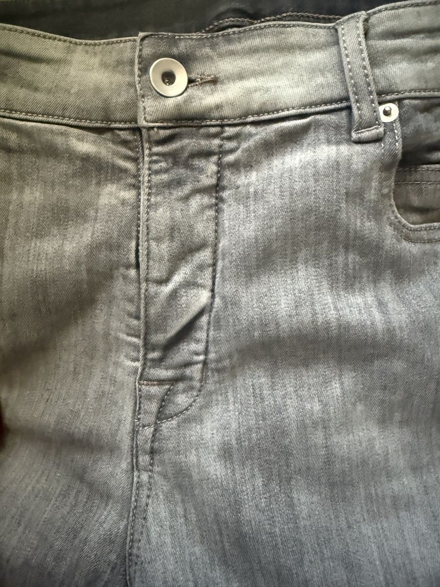 Rick Owens Drkshdw Rick Owens Tyrone Cut Jeand Size US 33 - 6 Thumbnail