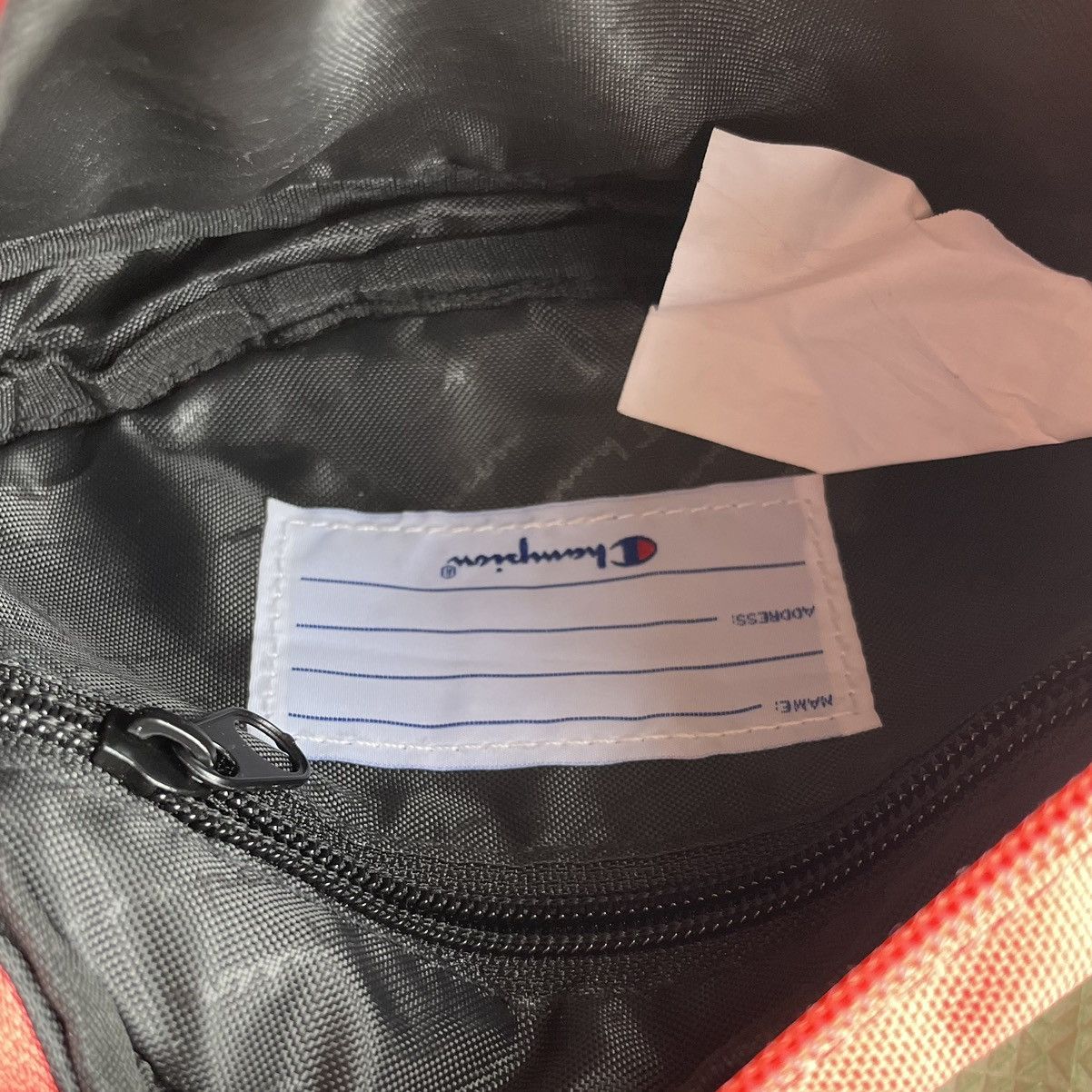 Champion Champion Furry Front Signature Waist Bag Size ONE SIZE - 7 Thumbnail
