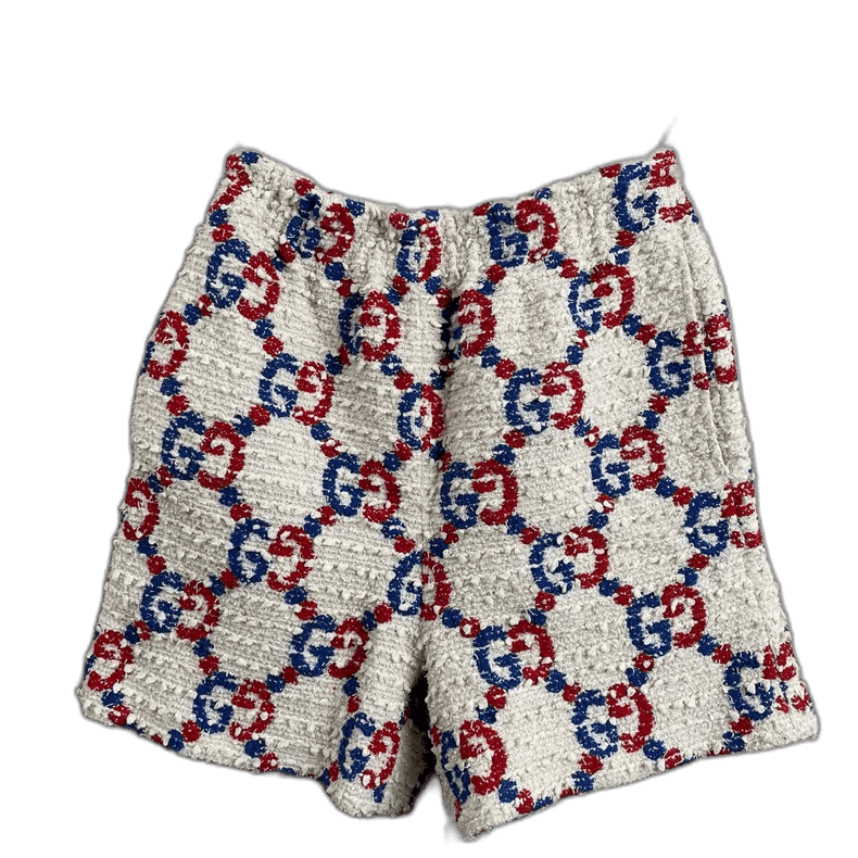 Gucci Gucci Logo Print Shorts Size 36-2506 Size 35" - 1 Thumbnail
