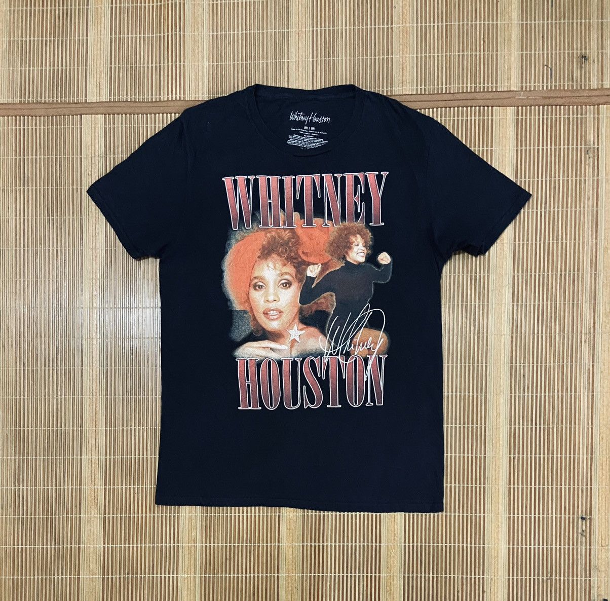 Band Tees WHITNEY HOUSTON GRAPHICS TEE Size M / US 6-8 / IT 42-44 - 1 Thumbnail